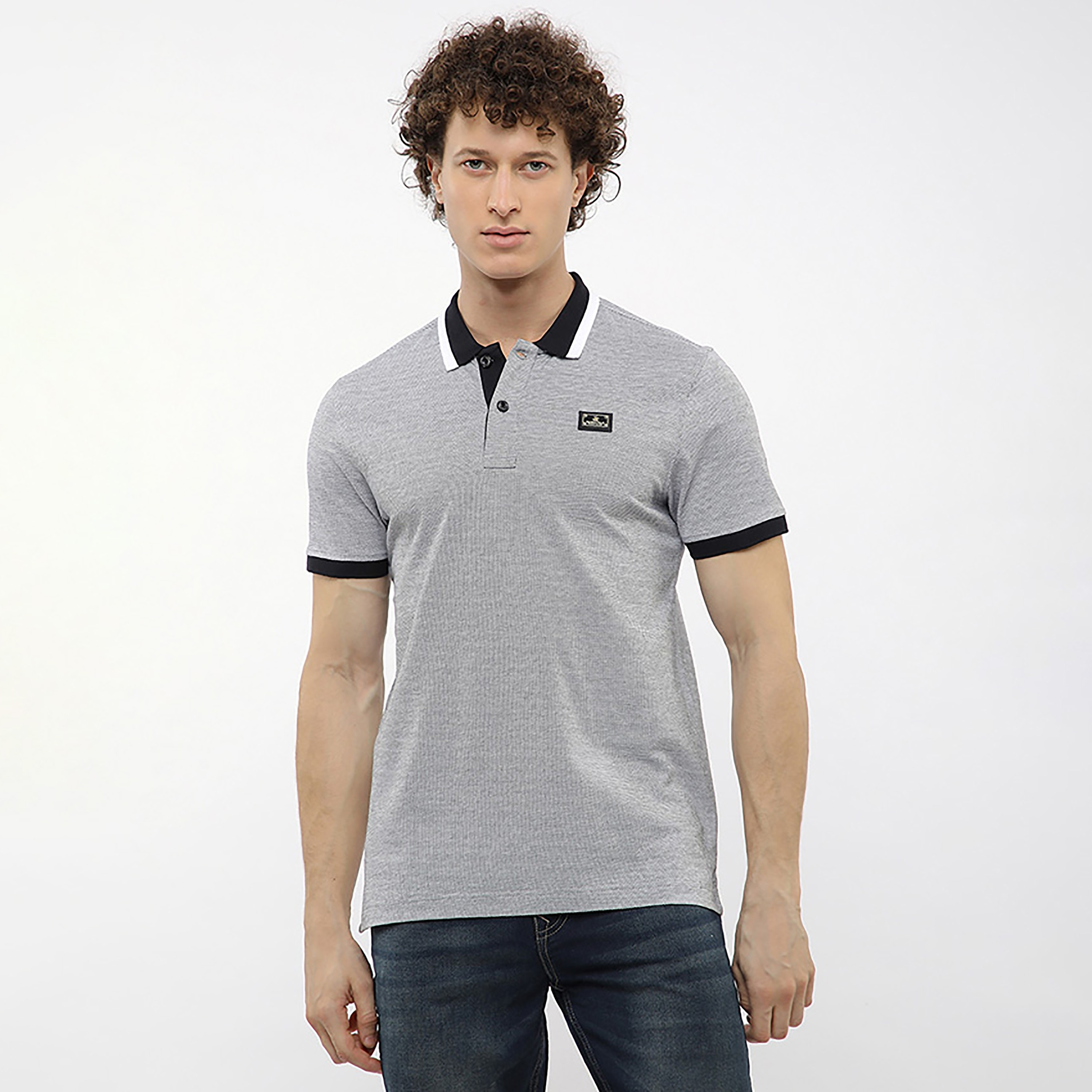 تي شيرت بولو رجالي بأكمام قصيرة وياقة منقوش من بيفرلي هيلز بولو كلوب-men-clothing-tshirtsandpolos-polos-image-6