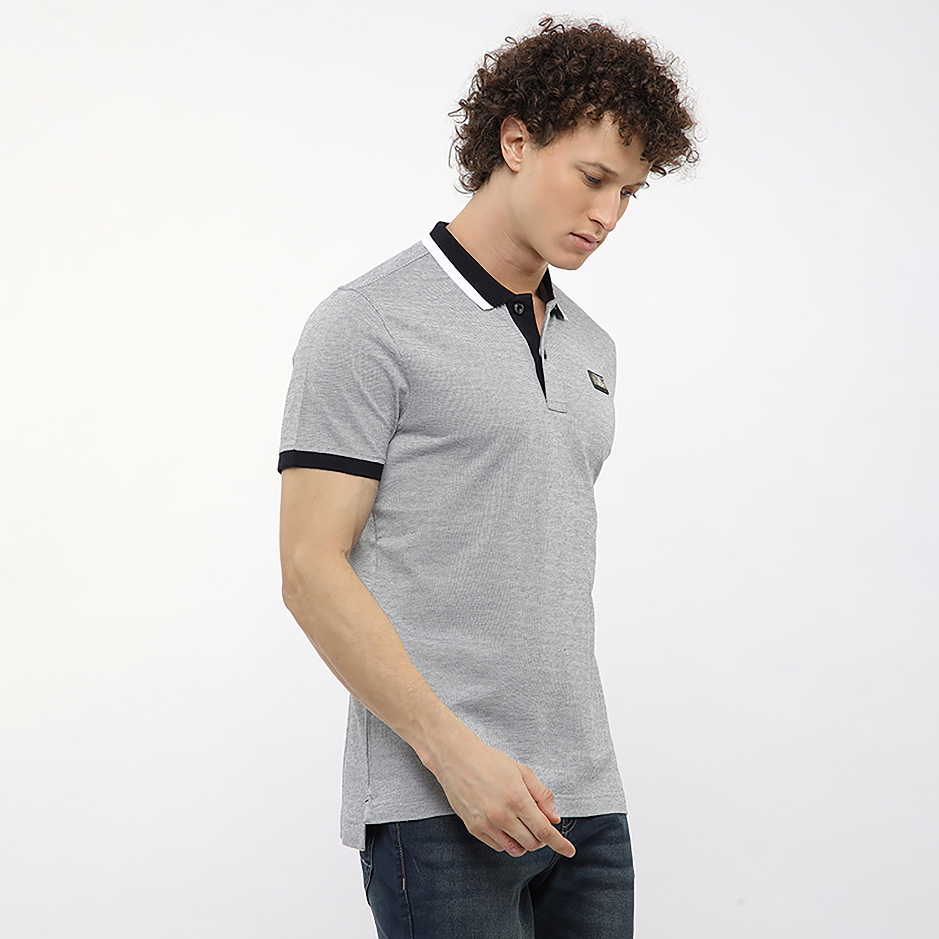 تي شيرت بولو رجالي بأكمام قصيرة وياقة منقوش من بيفرلي هيلز بولو كلوب-men-clothing-tshirtsandpolos-polos-image-8