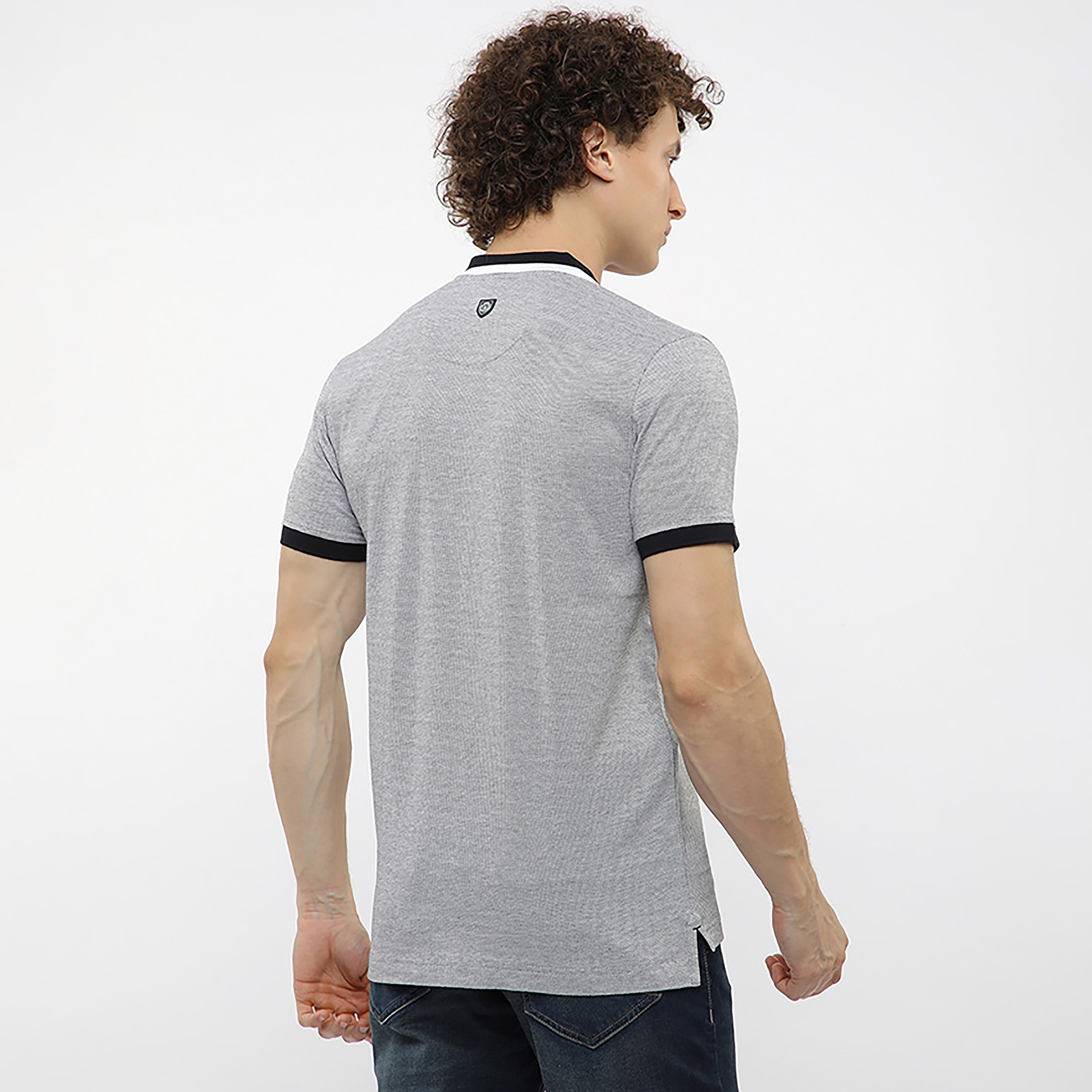 تي شيرت بولو رجالي بأكمام قصيرة وياقة منقوش من بيفرلي هيلز بولو كلوب-men-clothing-tshirtsandpolos-polos-image-9