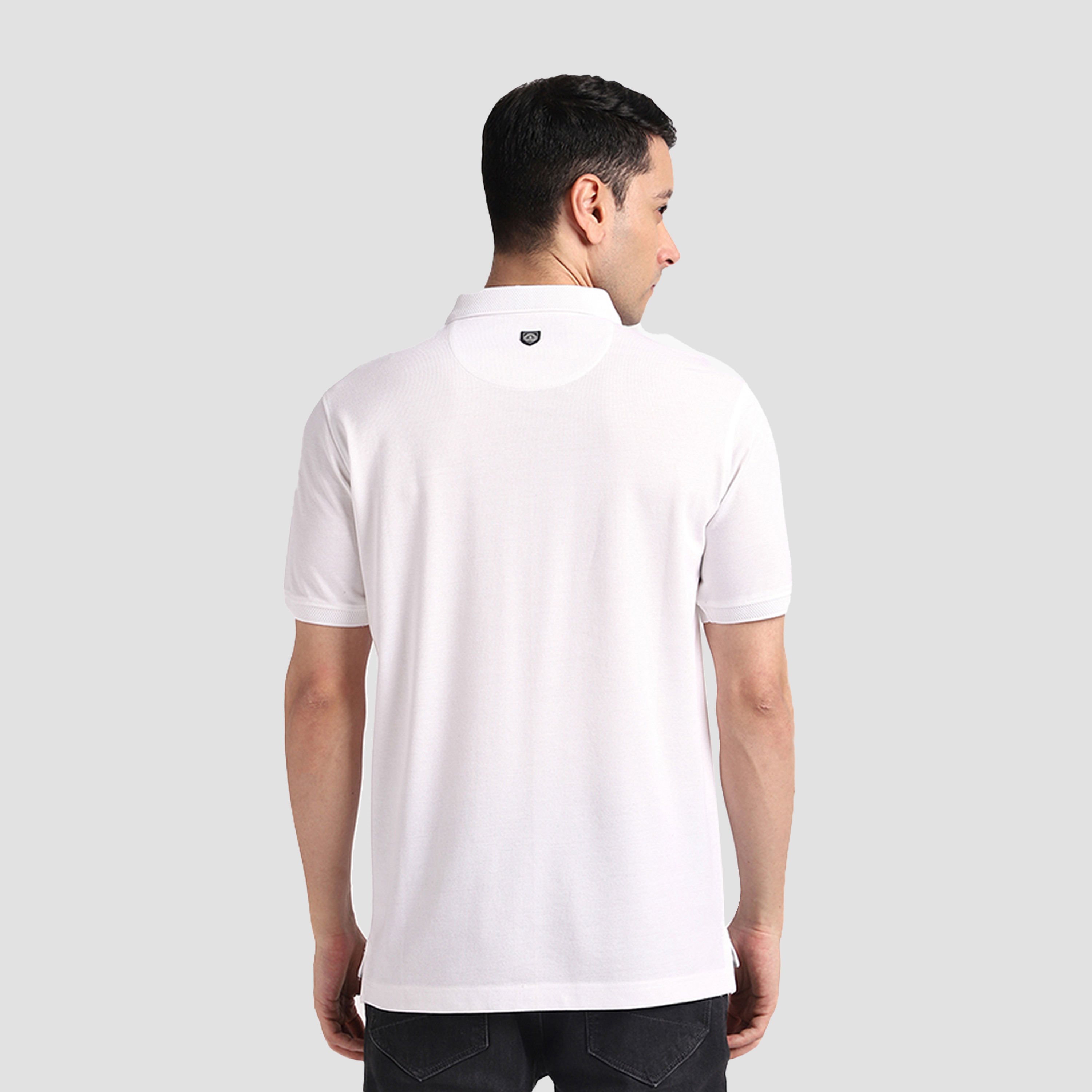 تي شيرت بولو رجالي سادة بأكمام قصيرة وياقة من بيفرلي هيلز بولو كلوب-men-clothing-tshirtsandpolos-polos-image-9