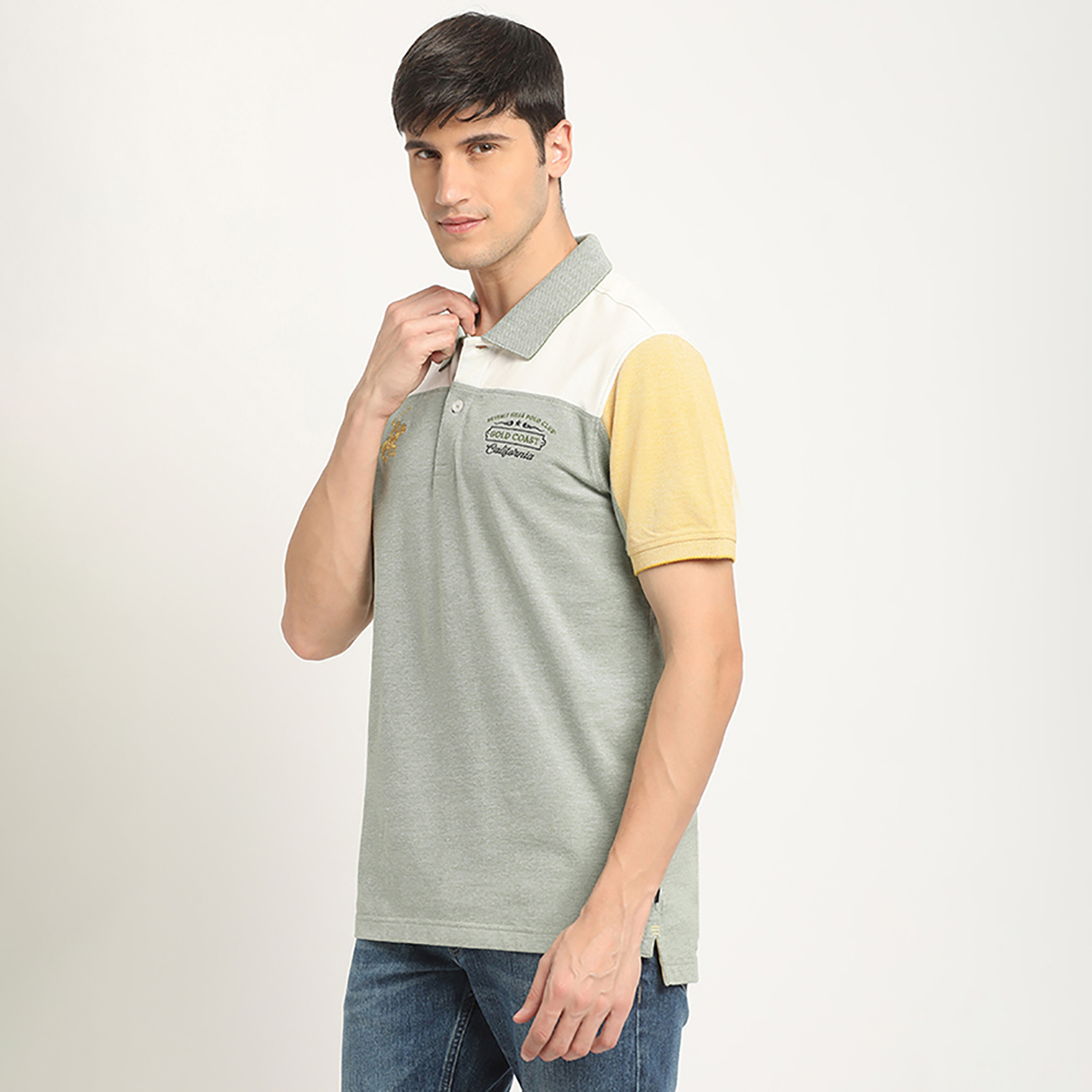 Beverly Hills Polo Club Color Block Collared Short Sleeves Polo T-Shirt-men-clothing-tshirtsandpolos-polos-image-2