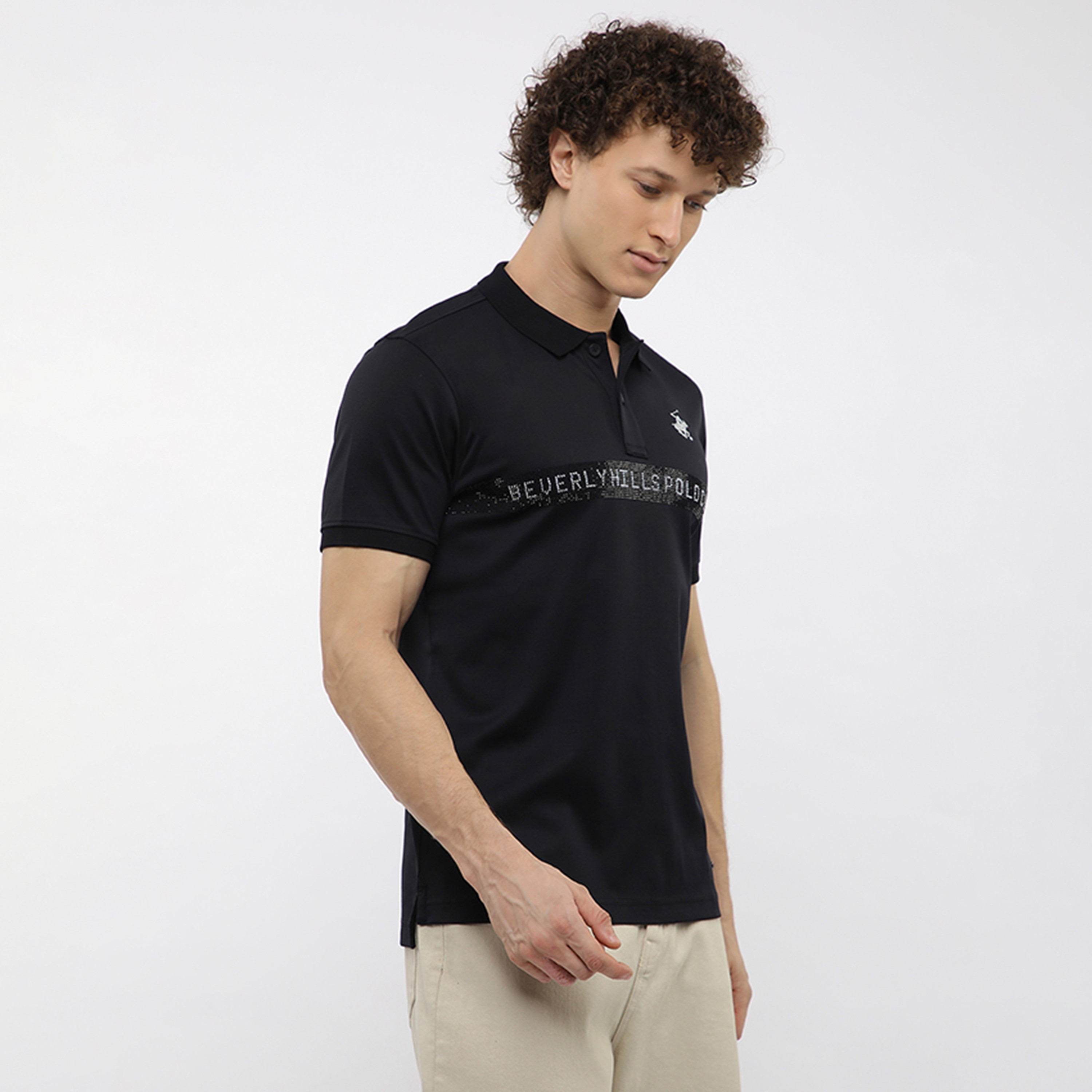 تي شيرت بولو رجالي بأكمام قصيرة وياقة مطبوعة من بيفرلي هيلز بولو كلوب-men-clothing-tshirtsandpolos-polos-image-3
