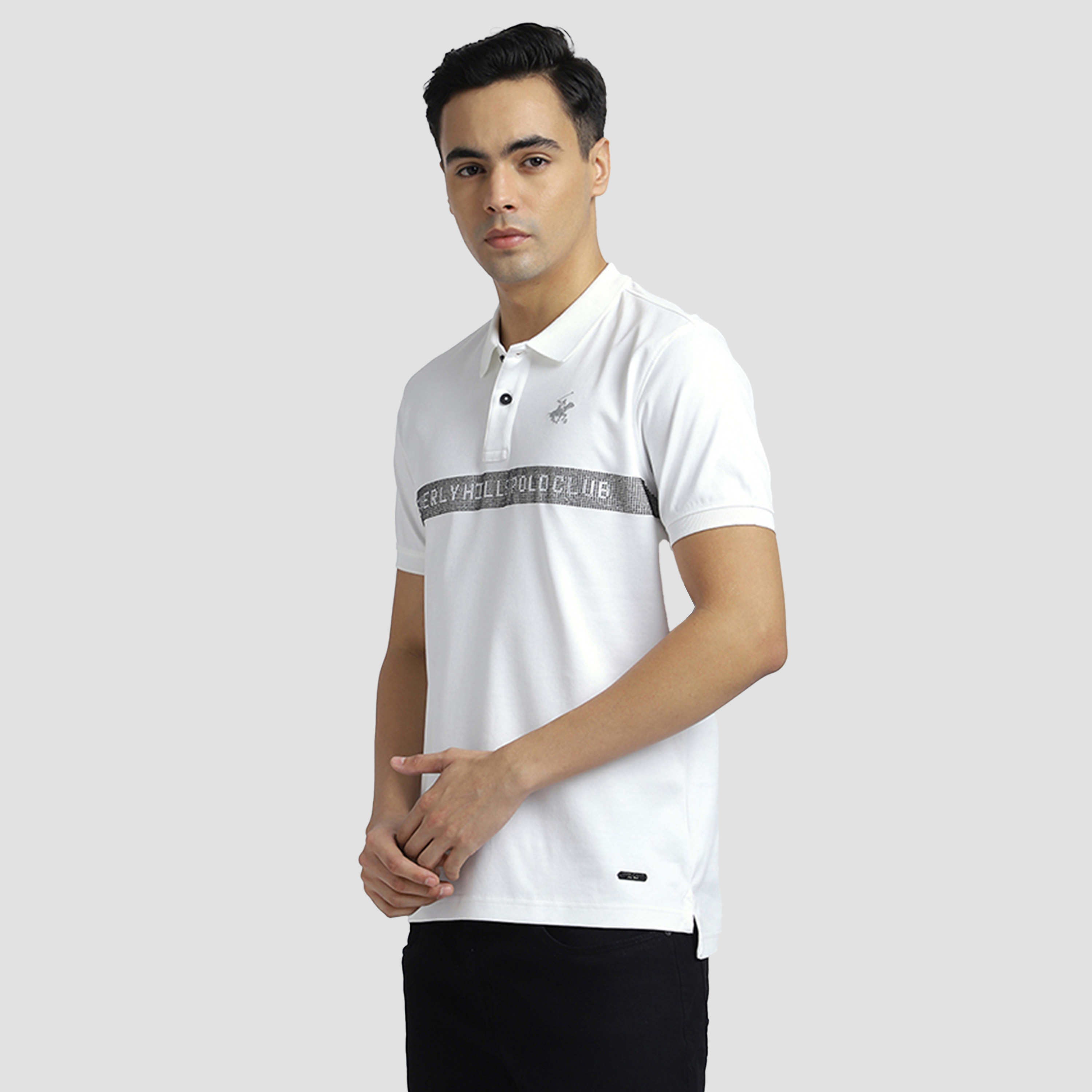 تي شيرت بولو رجالي بأكمام قصيرة وياقة مطبوعة من بيفرلي هيلز بولو كلوب-men-clothing-tshirtsandpolos-polos-image-6