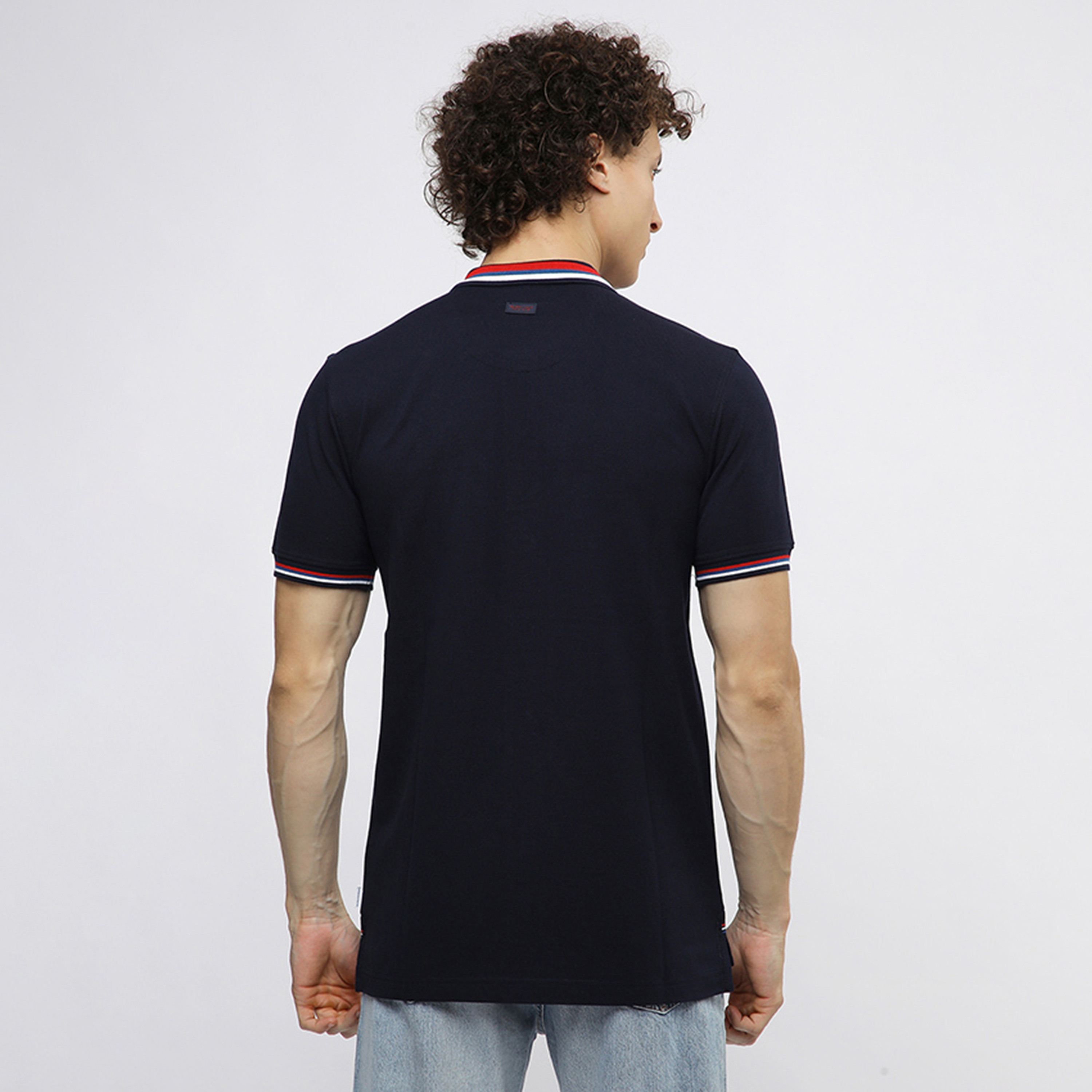 Beverly Hills Polo Club Plain Collared Short Sleeves Men's Polo T-Shirt-men-clothing-tshirtsandpolos-polos-image-4