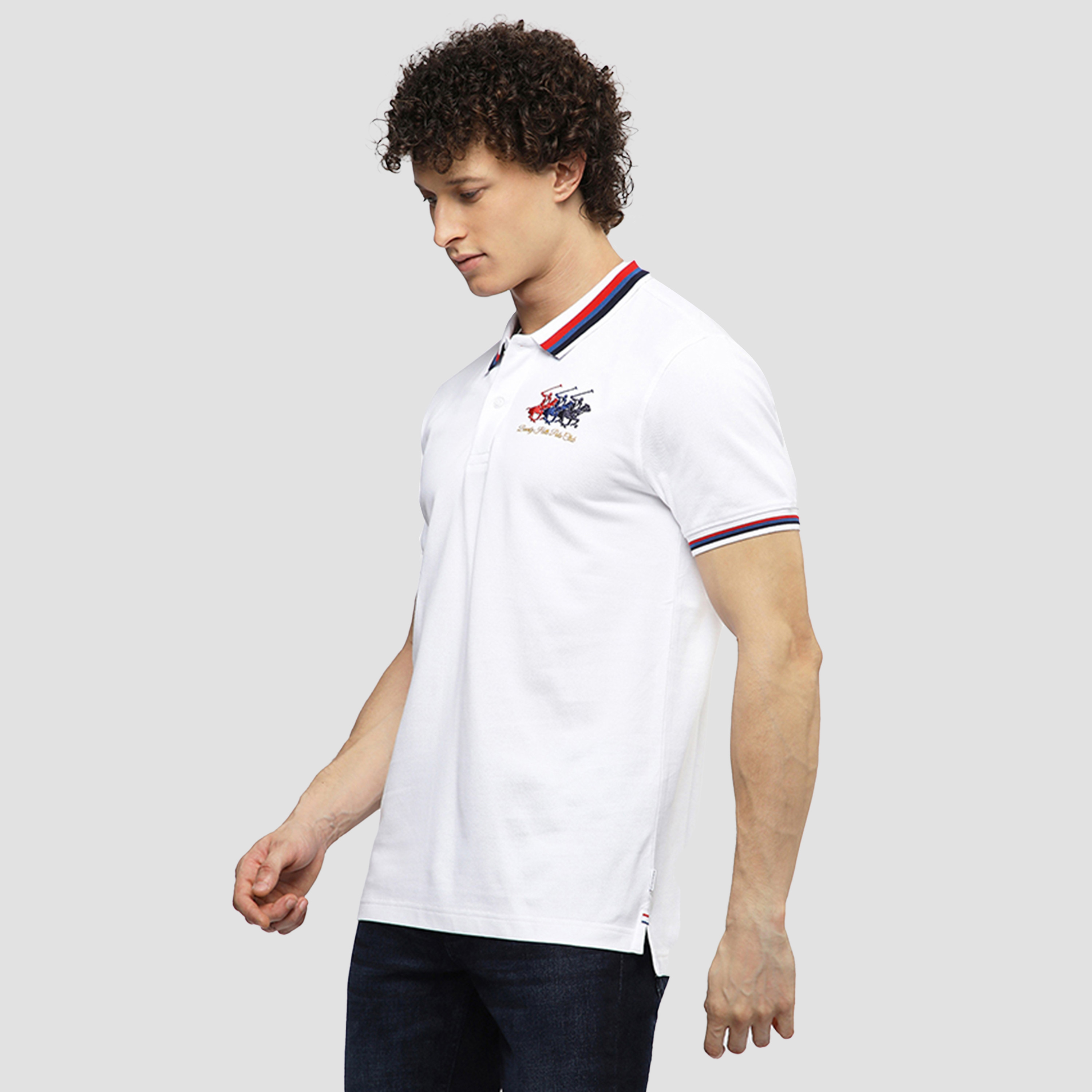 Beverly Hills Polo Club Plain Collared Short Sleeves Men's Polo T-Shirt-men-clothing-tshirtsandpolos-polos-image-6