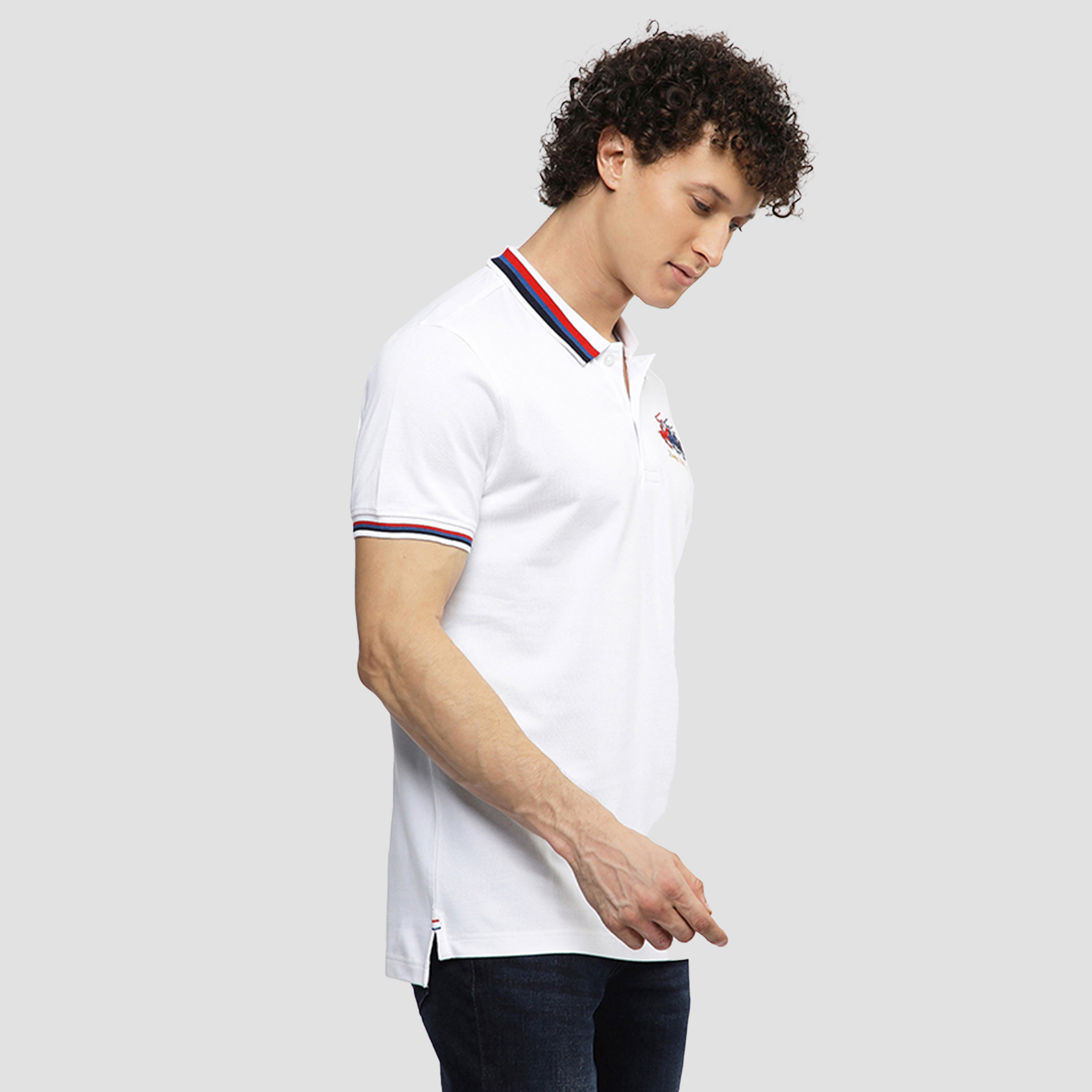 Beverly Hills Polo Club Plain Collared Short Sleeves Men's Polo T-Shirt-men-clothing-tshirtsandpolos-polos-image-7