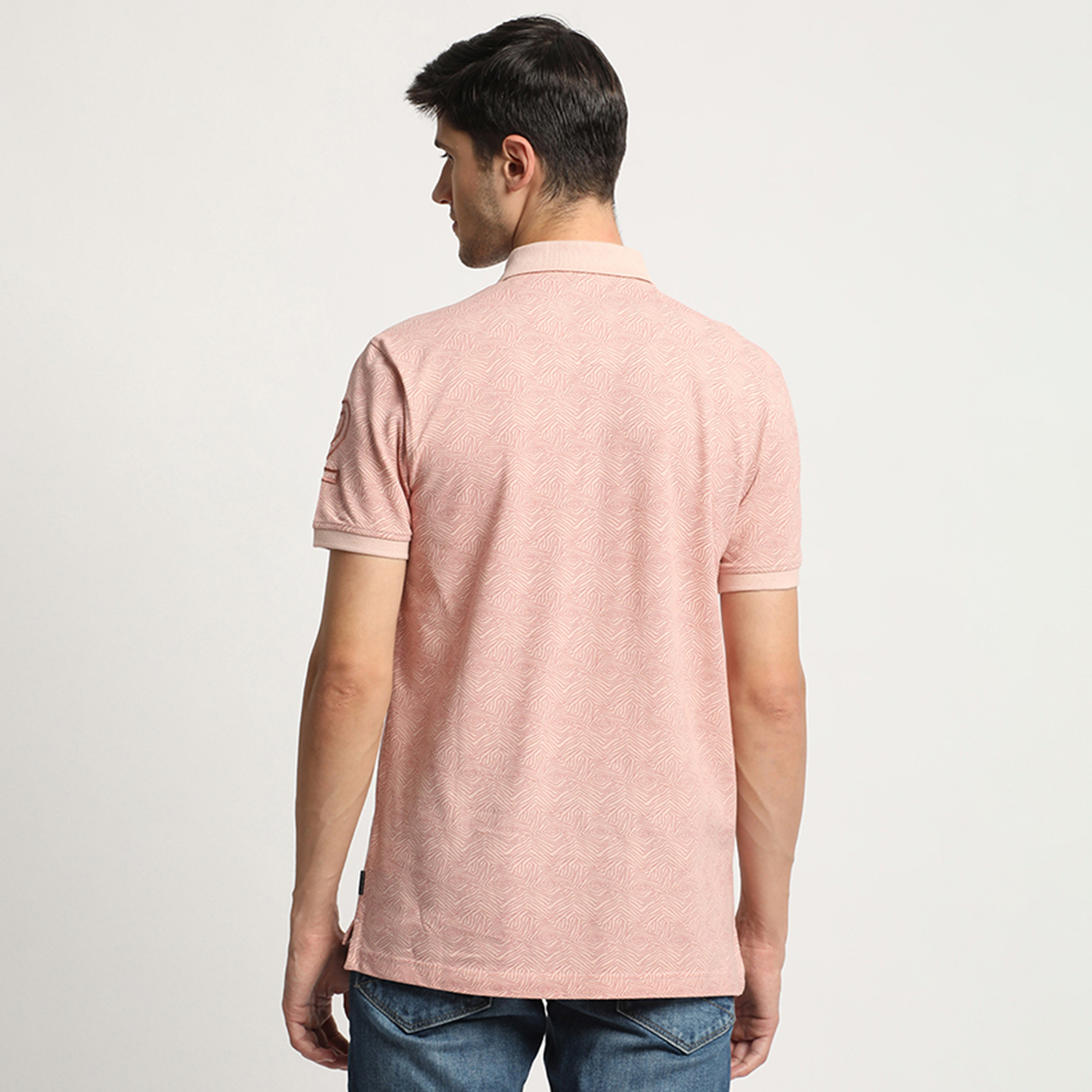 Beverly Hills Polo Club Printed Collared Short Sleeves Men's Polo T-Shirt-men-clothing-tshirtsandpolos-polos-image-4