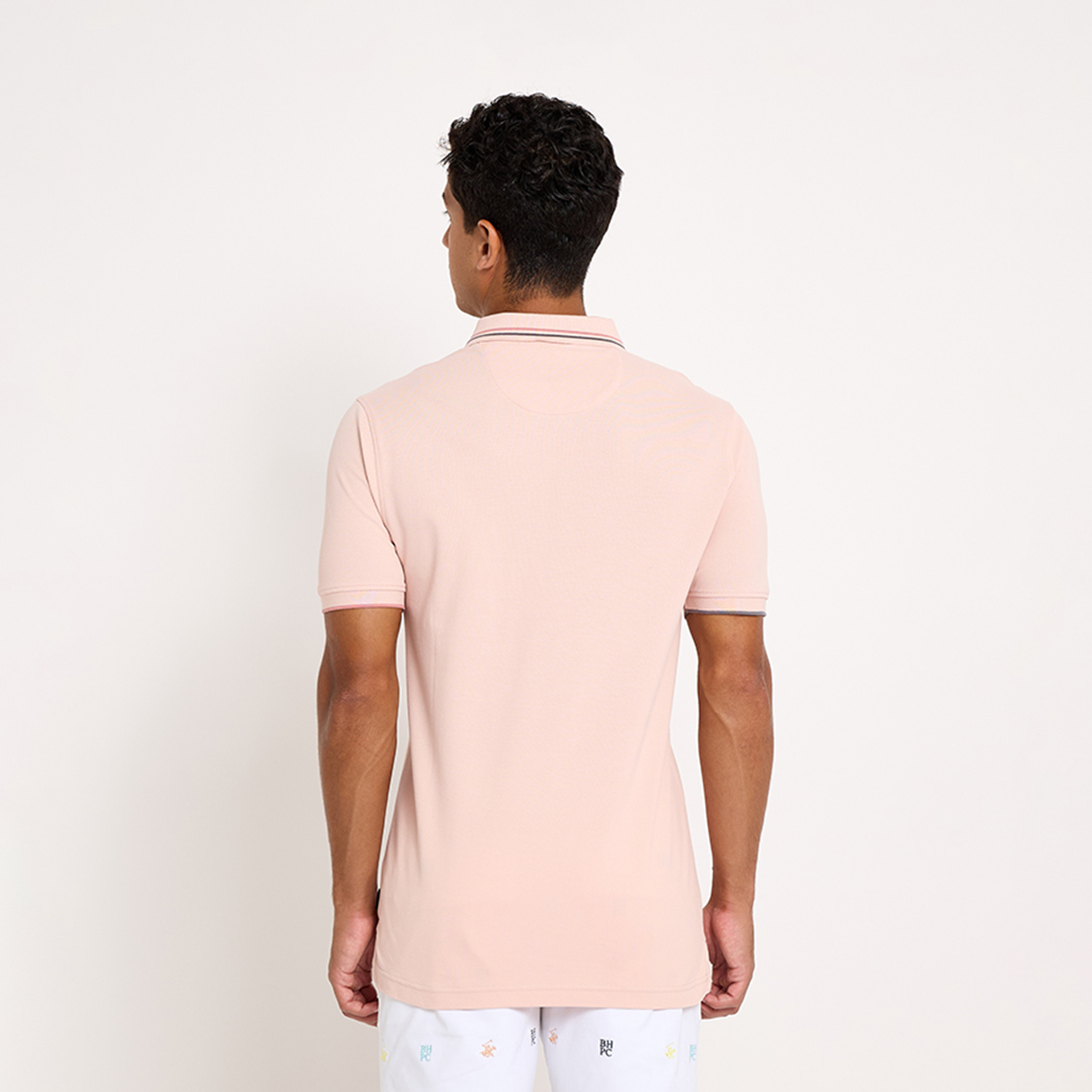 Beverly Hills Polo Club Men's Solid Collared Short-Sleeve Polo T-shirt-men-clothing-tshirtsandpolos-polos-image-2