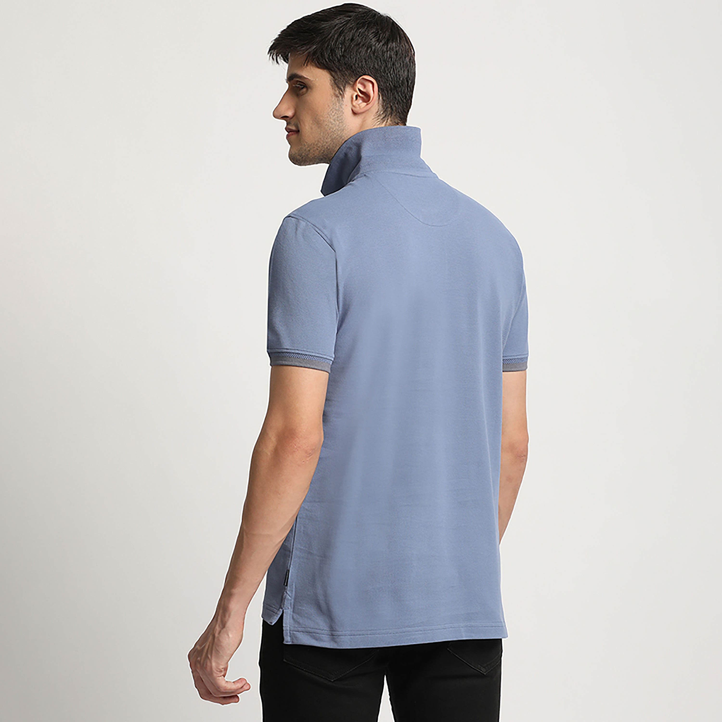 تي شيرت بولو من بيفرلي هيلز بولو كلوب بياقة وأكمام قصيرة مع شعار ديتيليد-men-clothing-tshirtsandpolos-polos-image-4