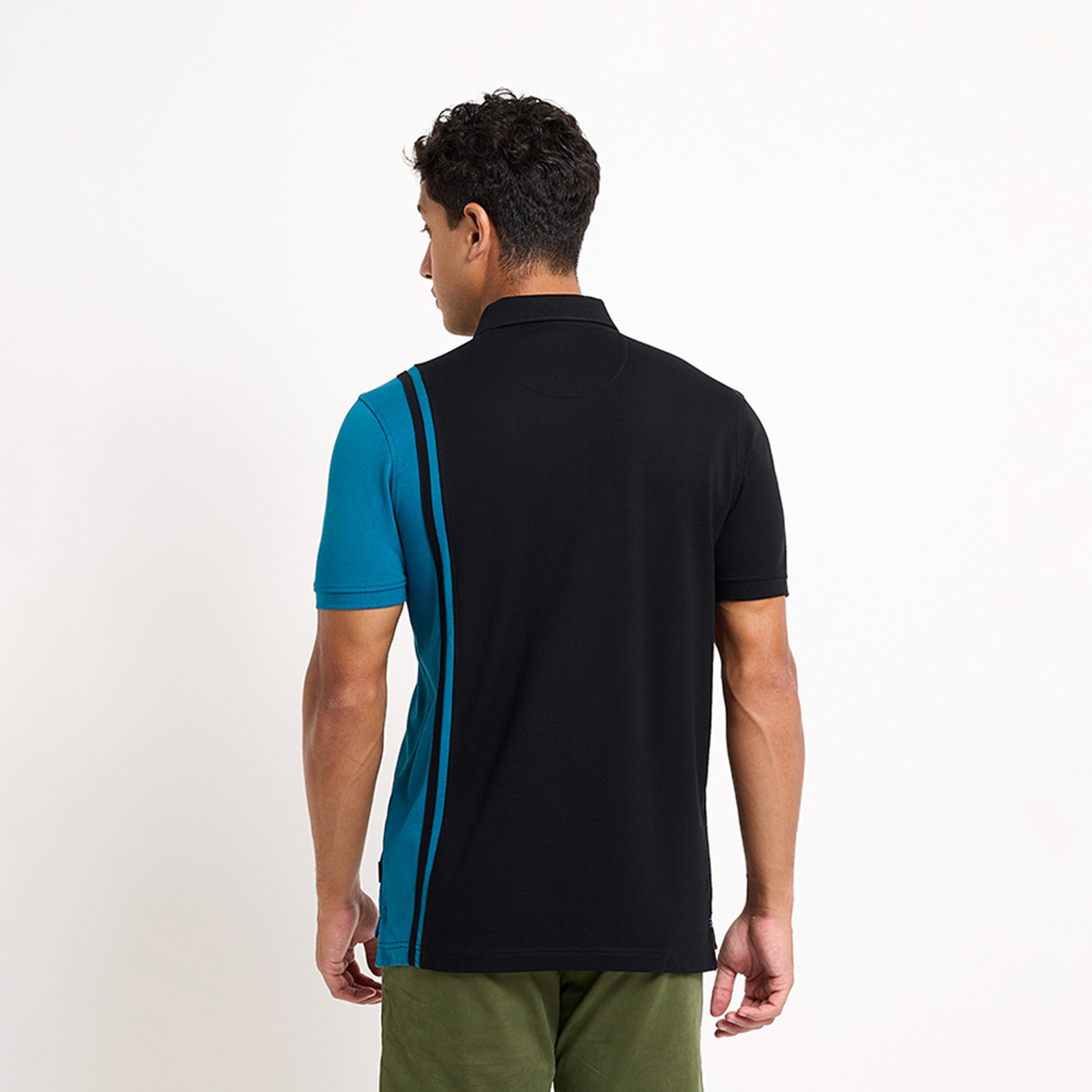 بيفرلي هيلز كلوب-  تي شيرت بولو رجالي بأكمام قصيرة وياقة وطبعة جرافيكية-men-clothing-tshirtsandpolos-polos-image-2