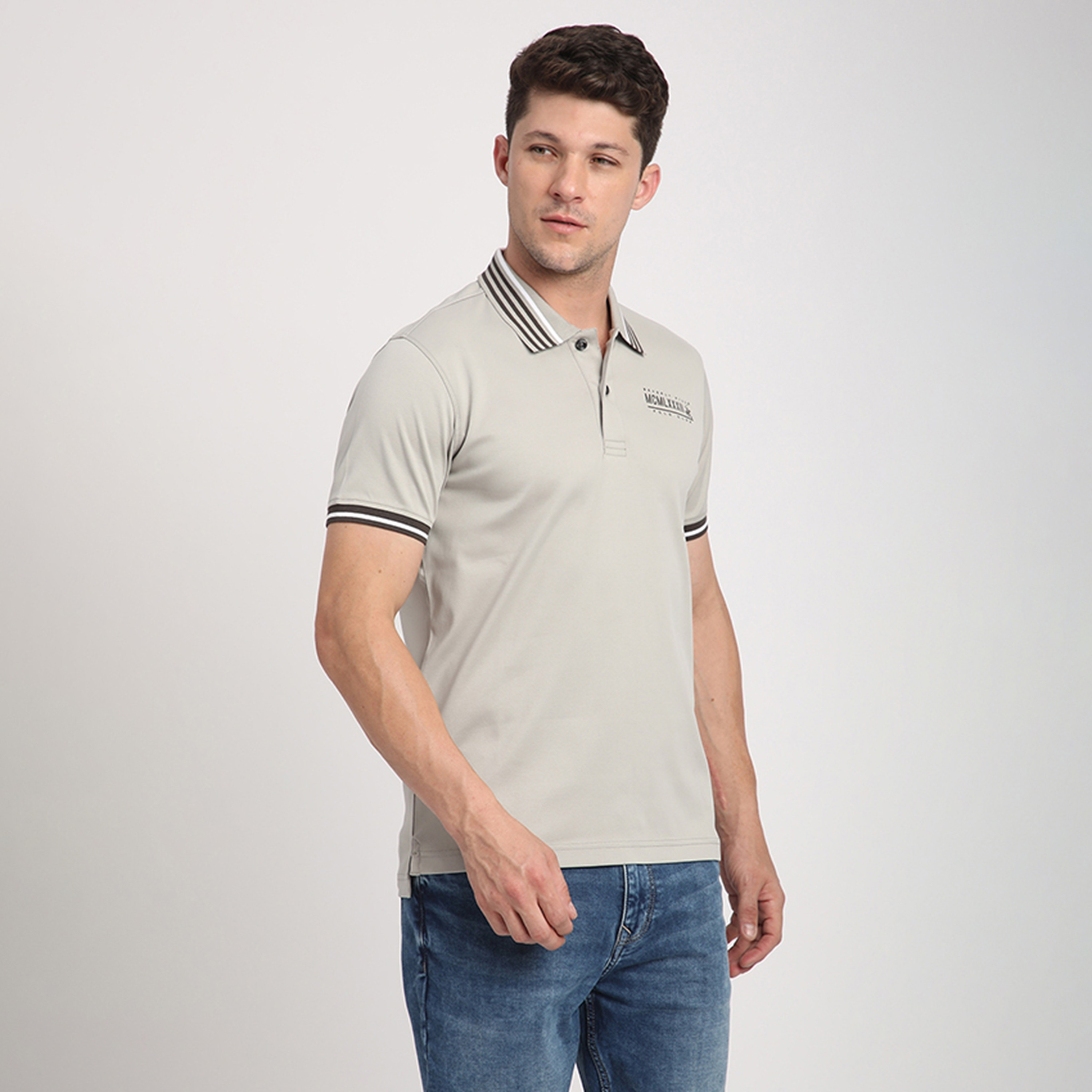 Beverly Hills Polo Club Plain Collared Short Sleeves Men's Polo T-Shirt-men-clothing-tshirtsandpolos-polos-image-3