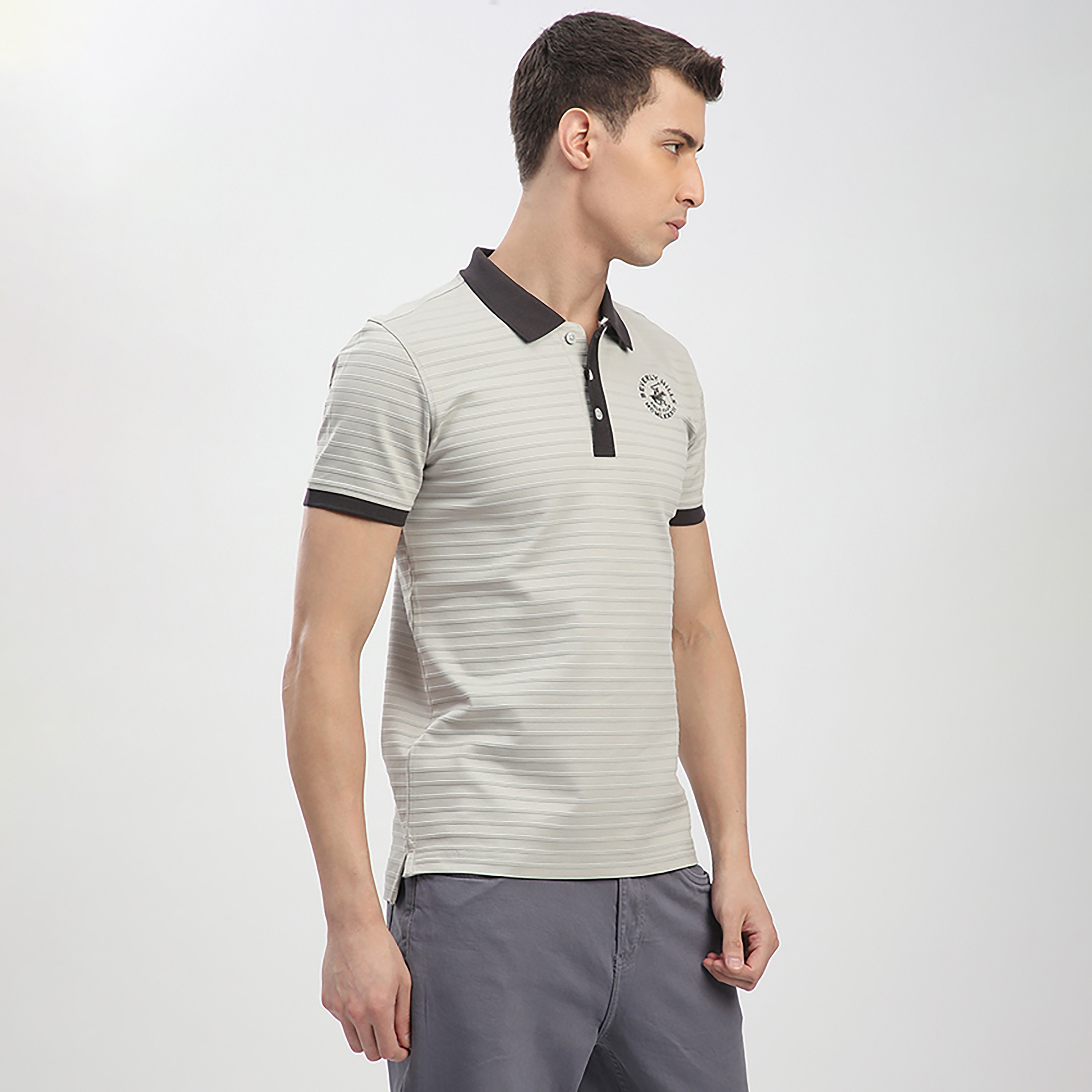 Beverly Hills Polo Club Striped Collared Short Sleeves Polo T-Shirt-men-clothing-tshirtsandpolos-polos-image-2