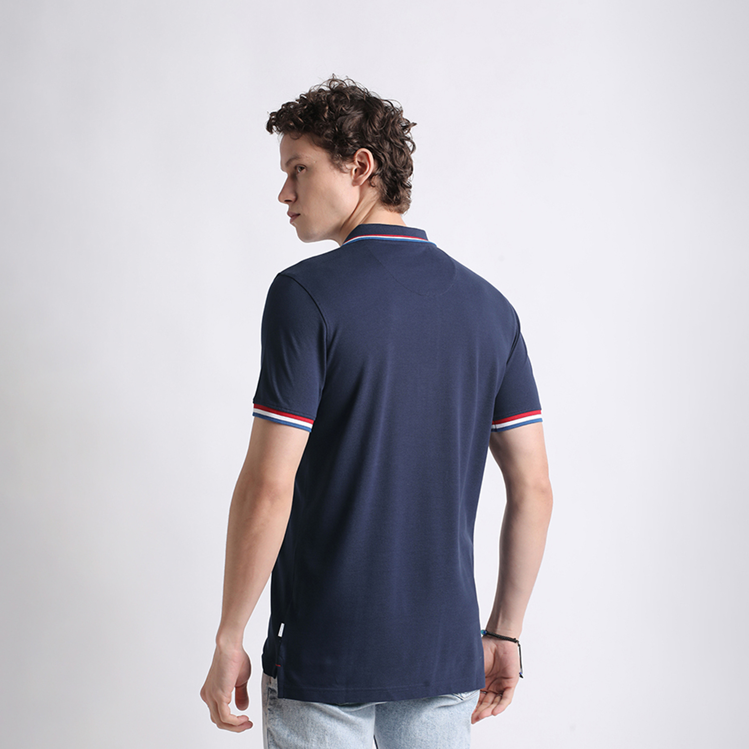 Beverly Hills Polo Club Men's Solid Collared Short Sleeves Polo T-shirt-men-clothing-tshirtsandpolos-polos-image-4