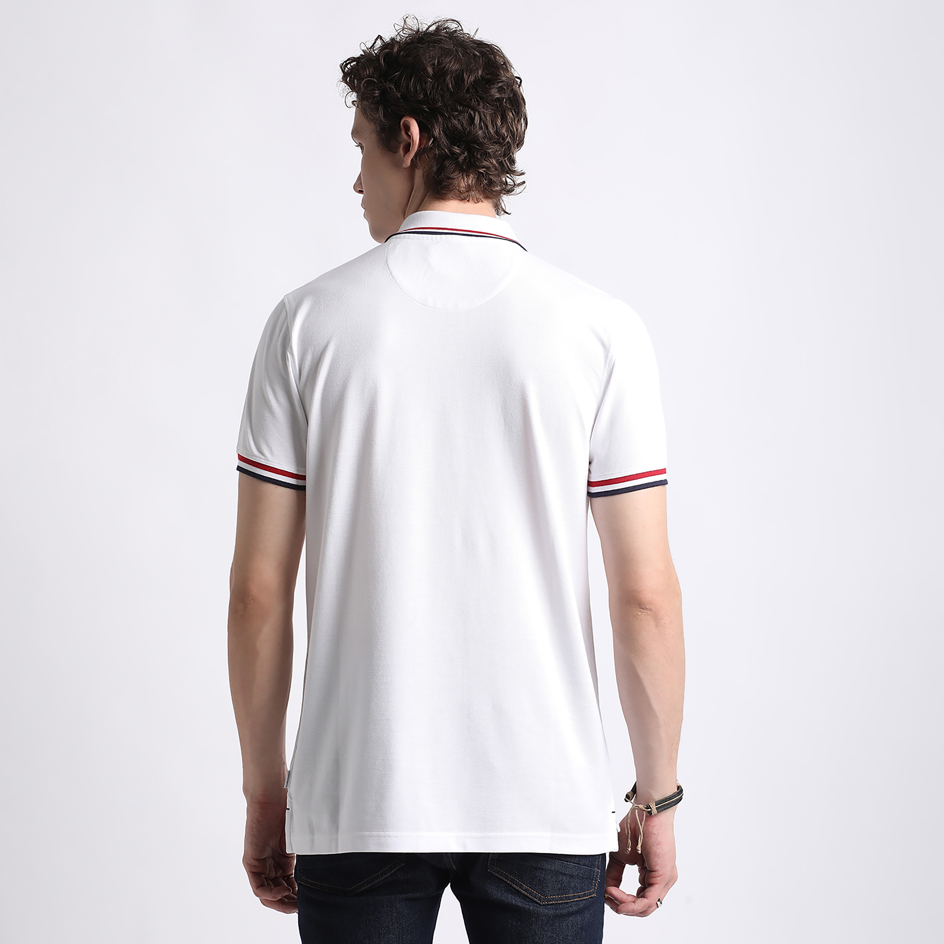 تي شيرت بولو رجالي بأكمام قصيرة وياقة عادية من بيفرلي هيلز بولو كلوب-men-clothing-tshirtsandpolos-polos-image-4