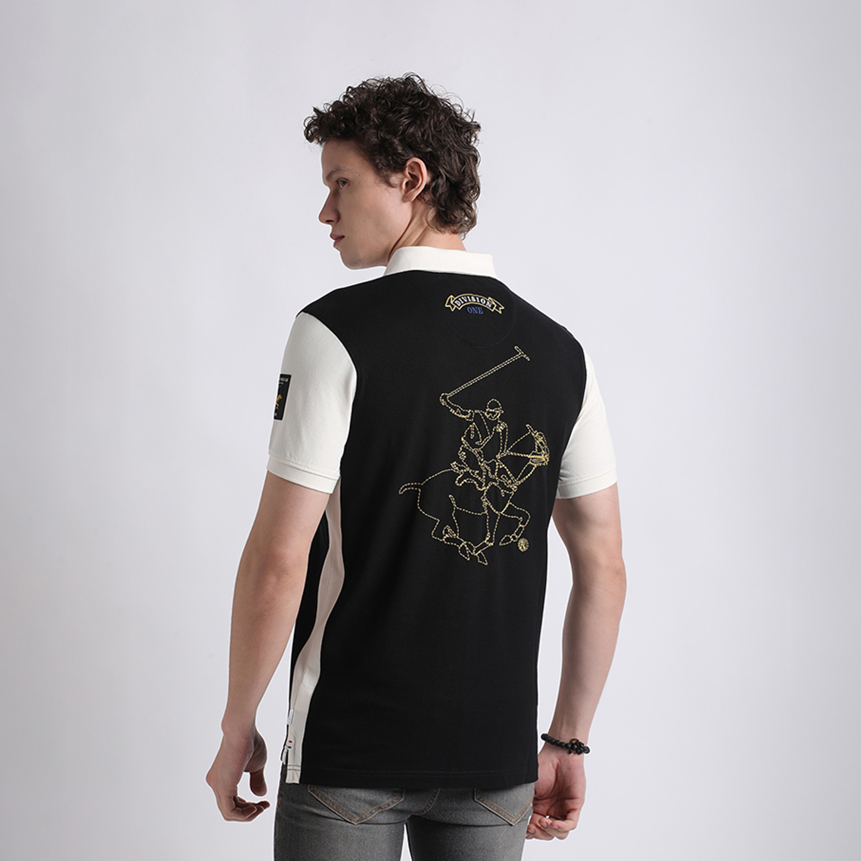 بيفرلي هيلز كلوب-  تي شيرت بولو بأكمام قصيرة للرجال مع شعار مطرز-men-clothing-tshirtsandpolos-polos-image-4