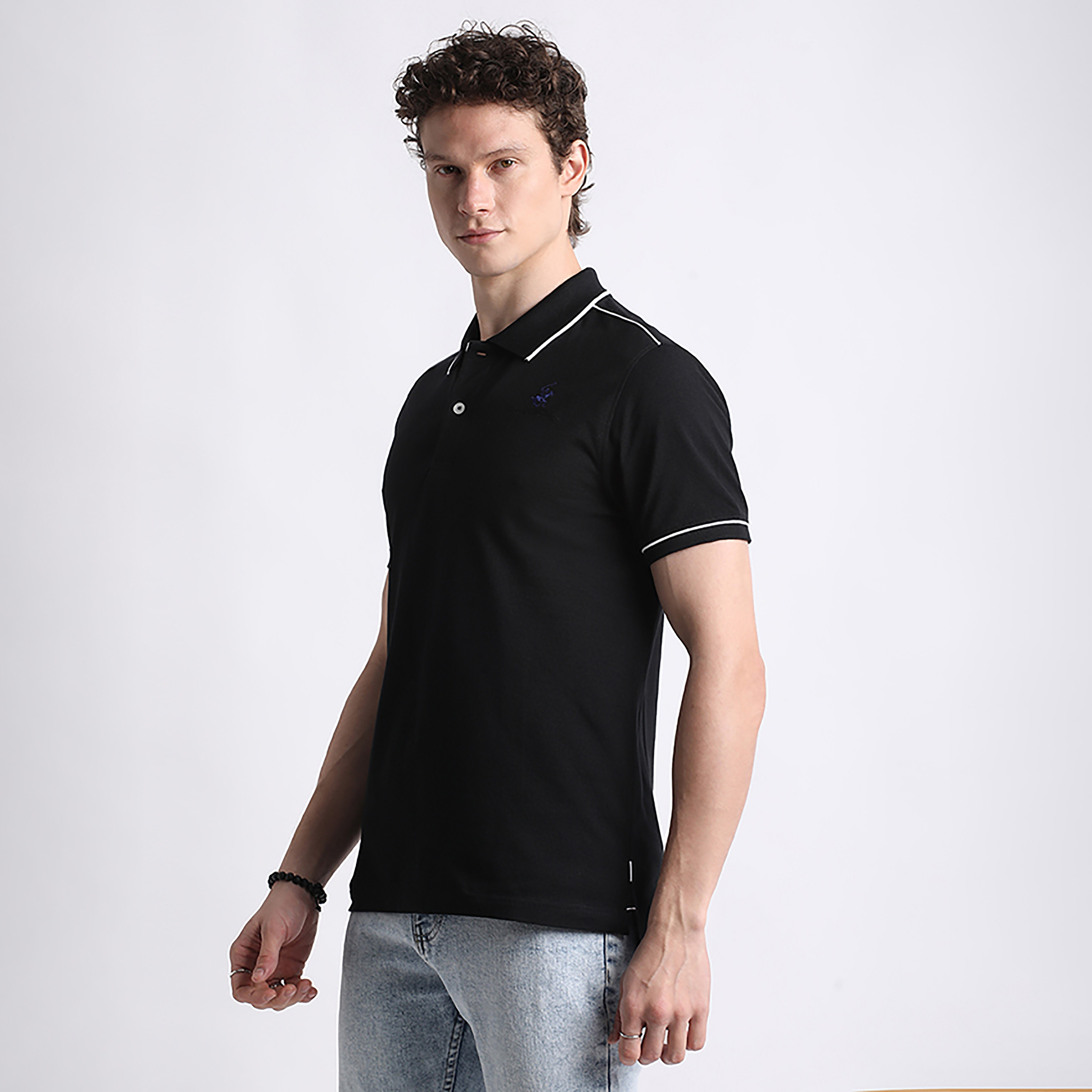 تي شيرت بولو بيفرلي هيلز بولو كلوب بياقة عادية وأكمام قصيرة للرجال-men-clothing-tshirtsandpolos-polos-image-4