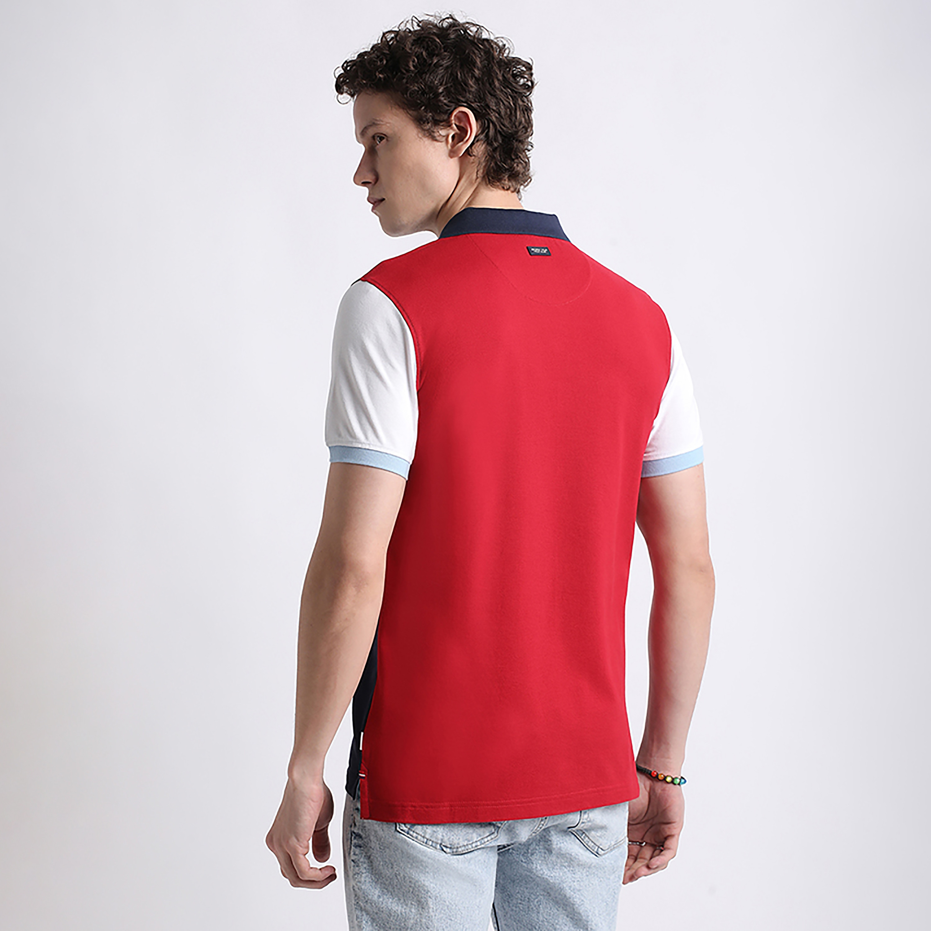 تي شيرت بولو بيفرلي هيلز بولو كلوب ذو ياقة ملونة وأكمام قصيرة للرجال-men-clothing-tshirtsandpolos-polos-image-2