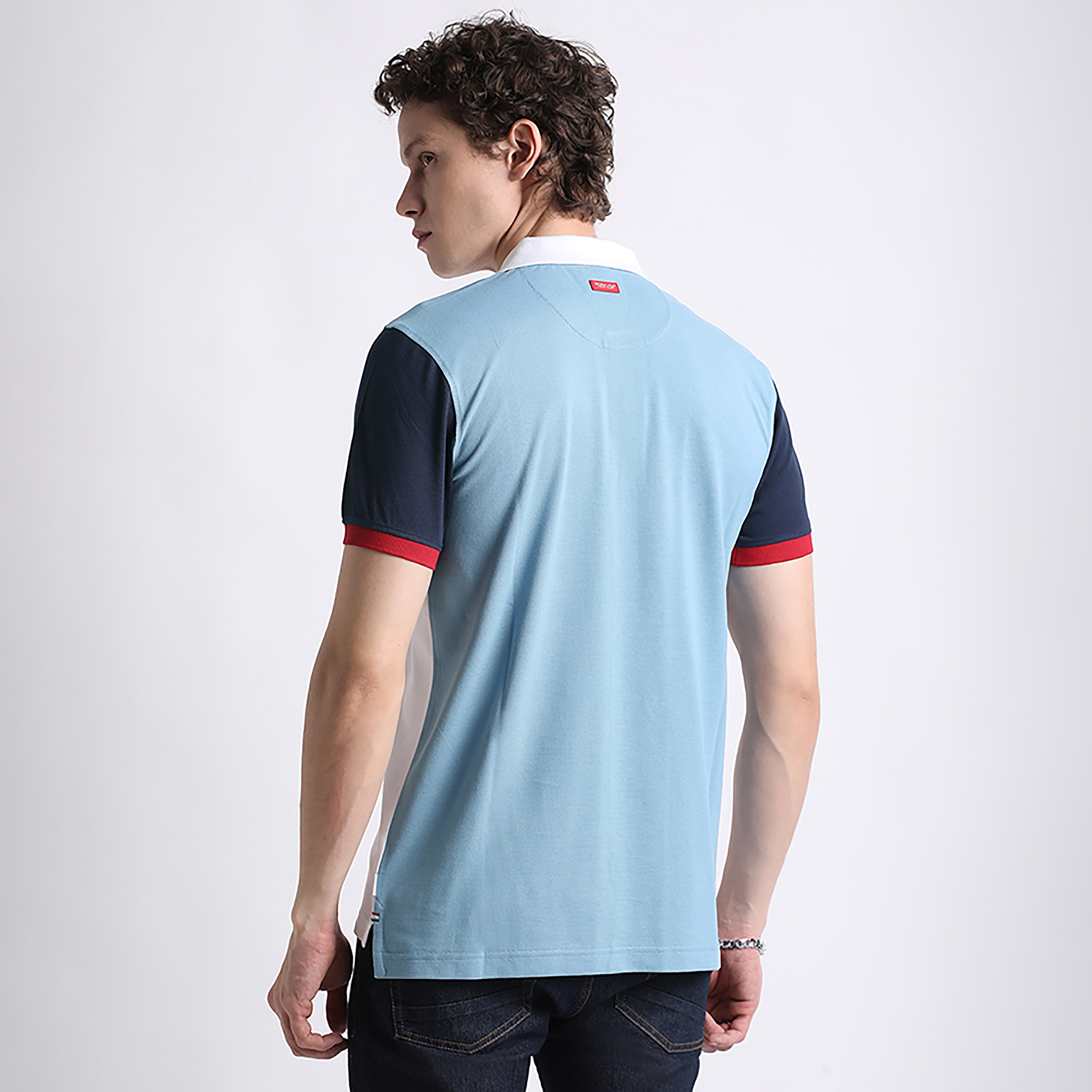 تي شيرت بولو بيفرلي هيلز بولو كلوب ذو ياقة ملونة وأكمام قصيرة للرجال-men-clothing-tshirtsandpolos-polos-image-6