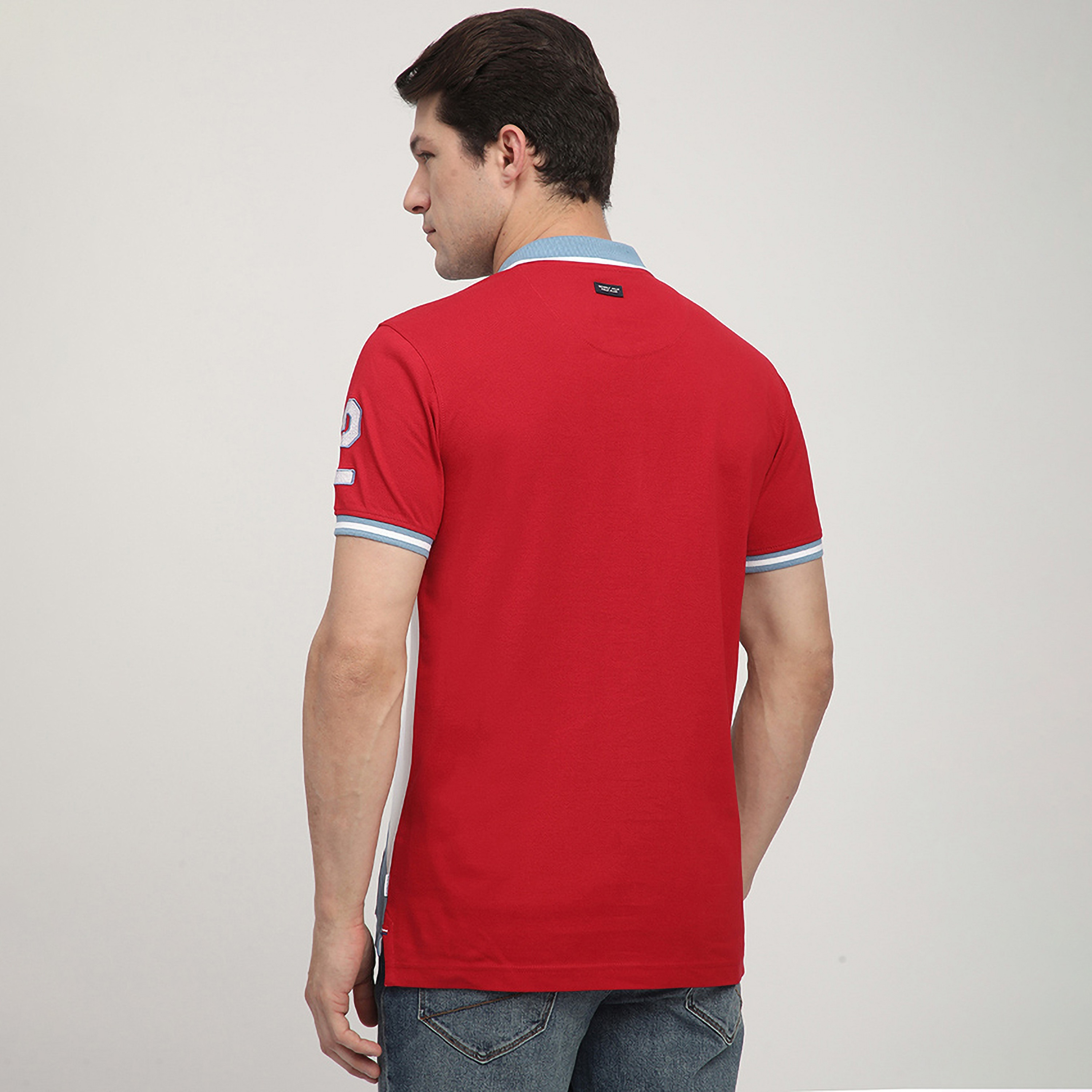 تيشيرت بولو رجالي بأكمام قصيرة وياقة بألوان متعددة من بيفرلي هيلز بولو كلوب-men-clothing-tshirtsandpolos-polos-image-12