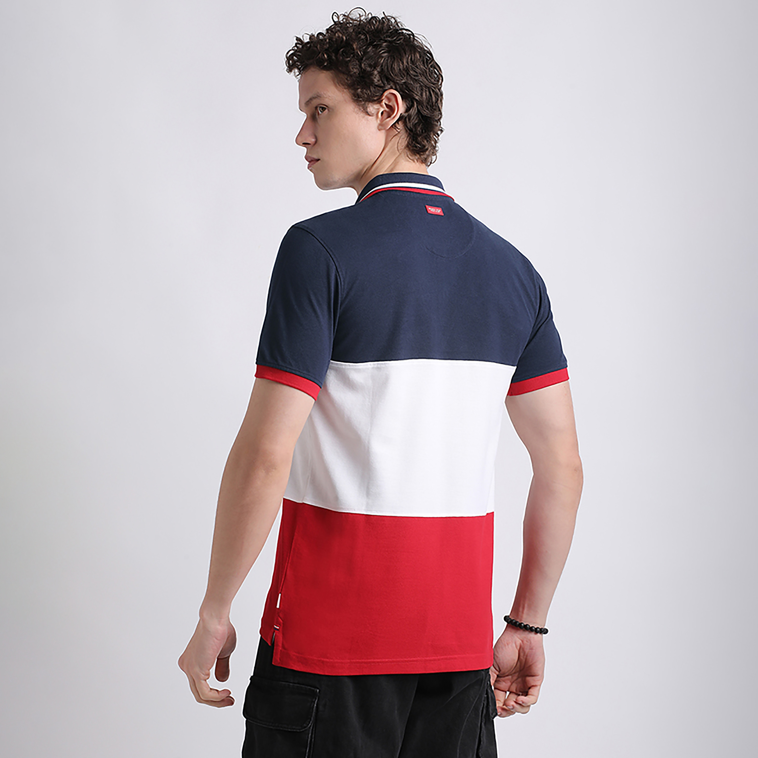 تي شيرت بولو بيفرلي هيلز بولو كلوب ذو ياقة ملونة وأكمام قصيرة للرجال-men-clothing-tshirtsandpolos-polos-image-6
