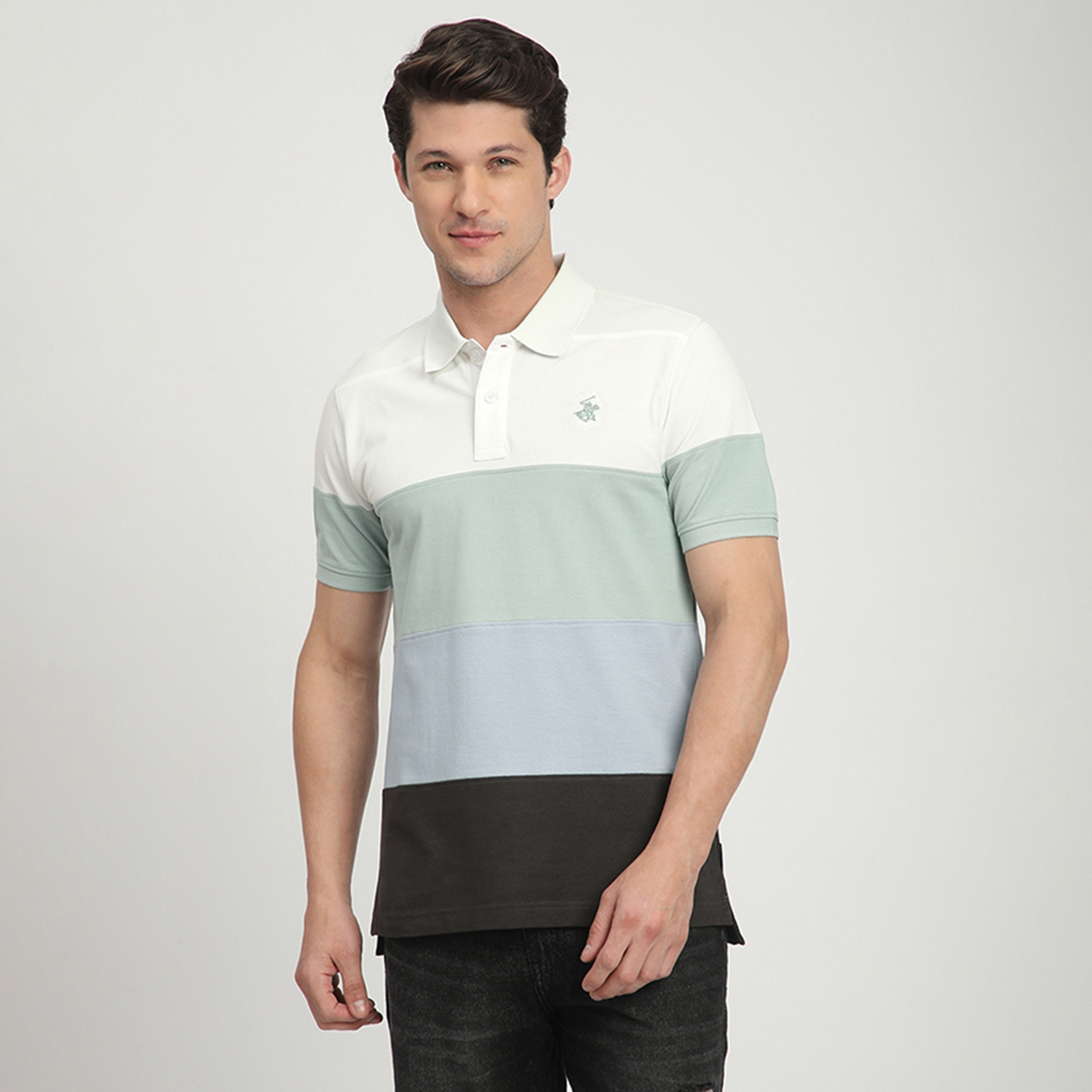 تي شيرت بولو بيفرلي هيلز بولو كلوب ذو ياقة وأكمام قصيرة للرجال-men-clothing-tshirtsandpolos-polos-image-1
