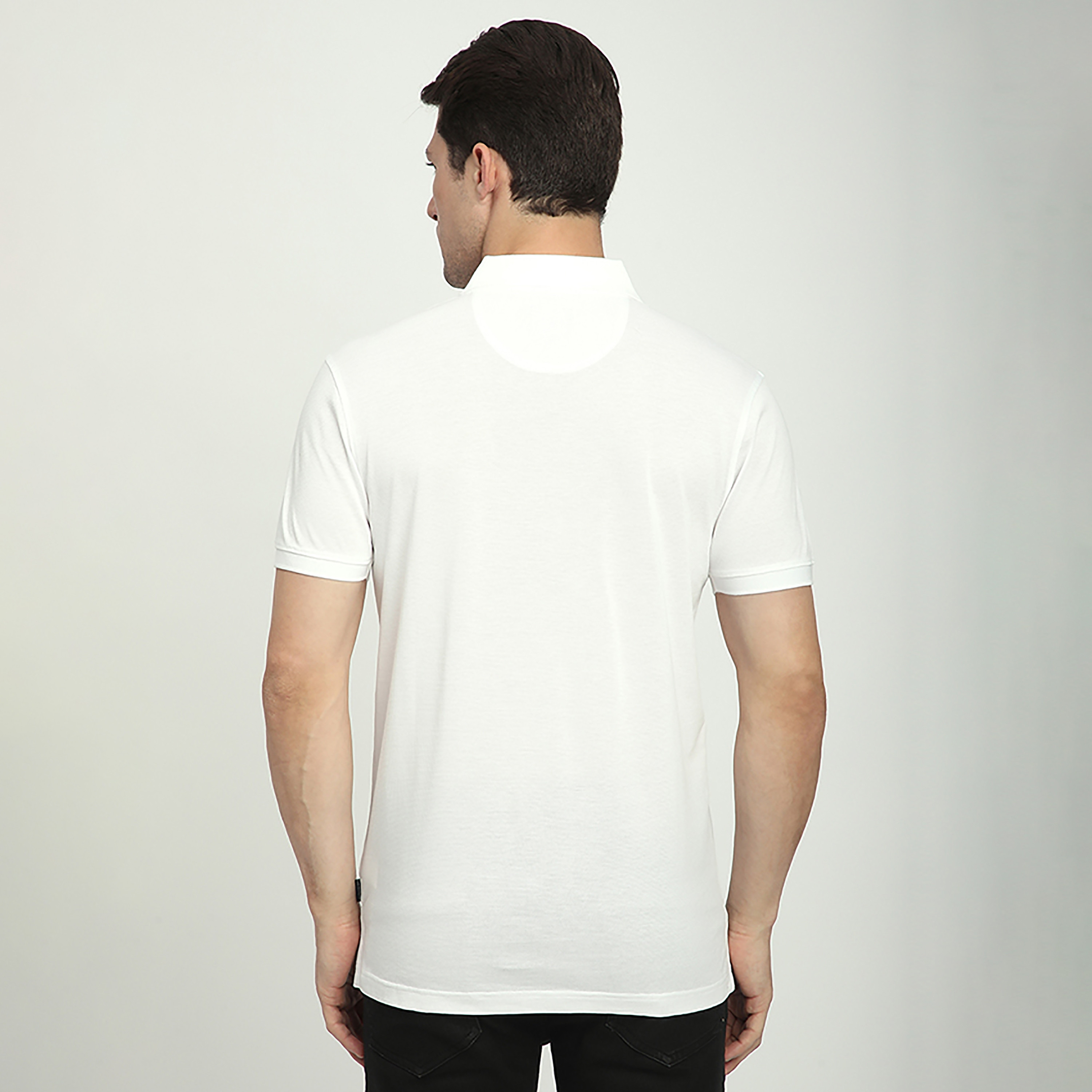 تي شيرت بولو رجالي سادة بأكمام قصيرة وياقة من بيفرلي هيلز بولو كلوب-men-clothing-tshirtsandpolos-polos-image-8