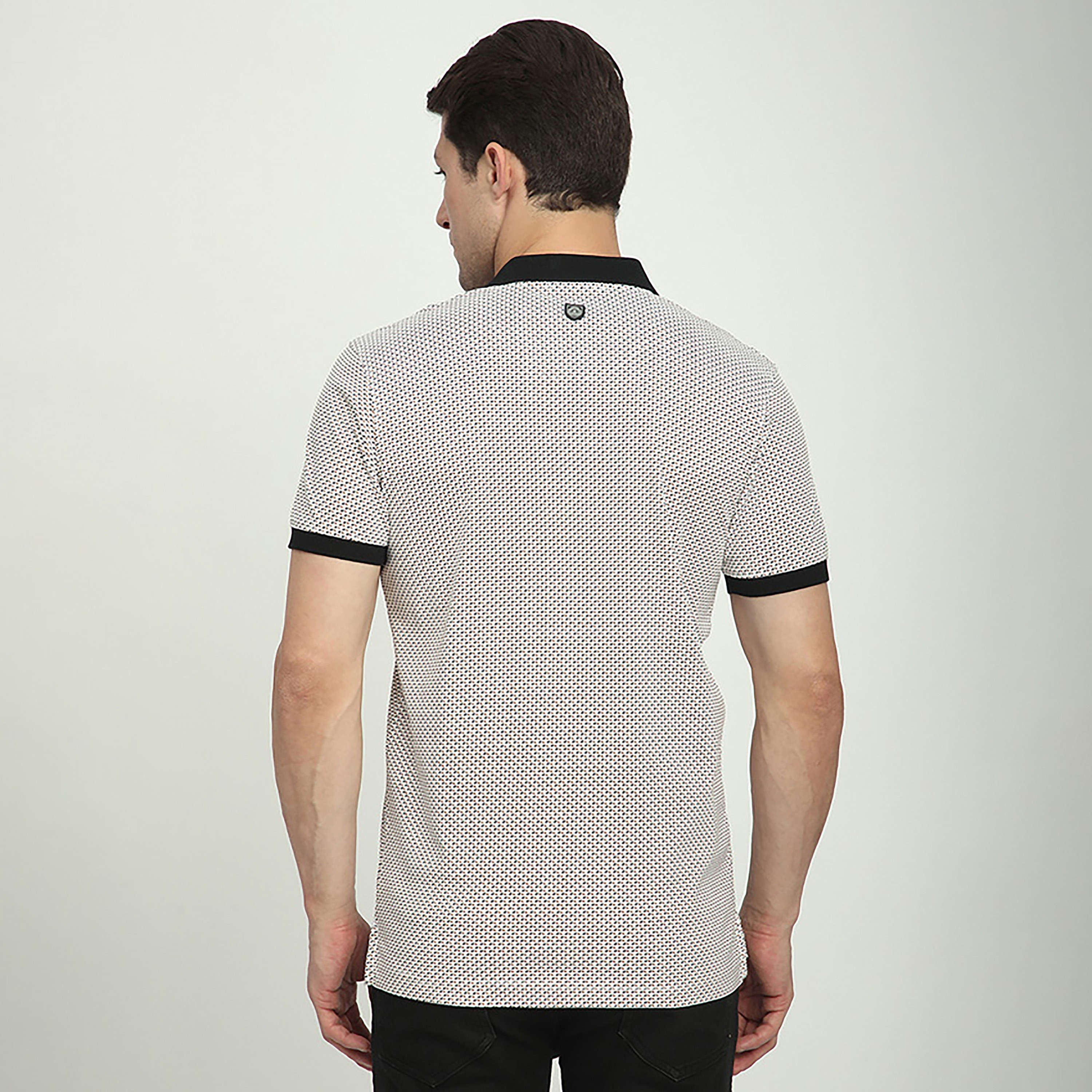 تي شيرت بولو رجالي بأكمام قصيرة وياقة منقوش من بيفرلي هيلز بولو كلوب-men-clothing-tshirtsandpolos-polos-image-4