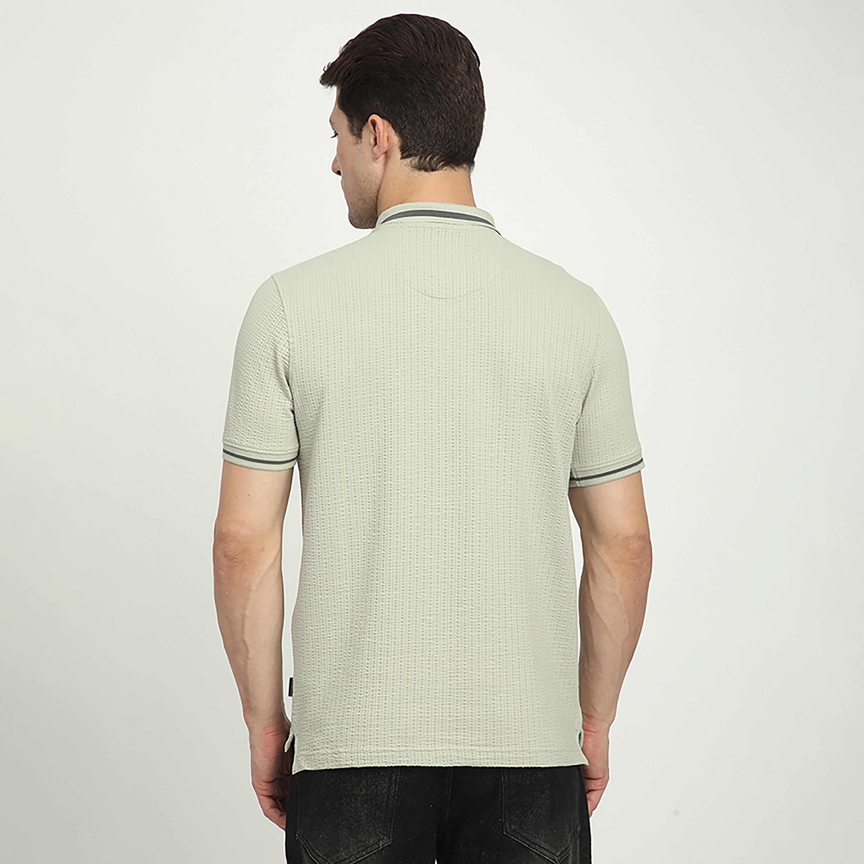 تي شيرت بولو رجالي بأكمام قصيرة وياقة منقوش من بيفرلي هيلز بولو كلوب-men-clothing-tshirtsandpolos-polos-image-4