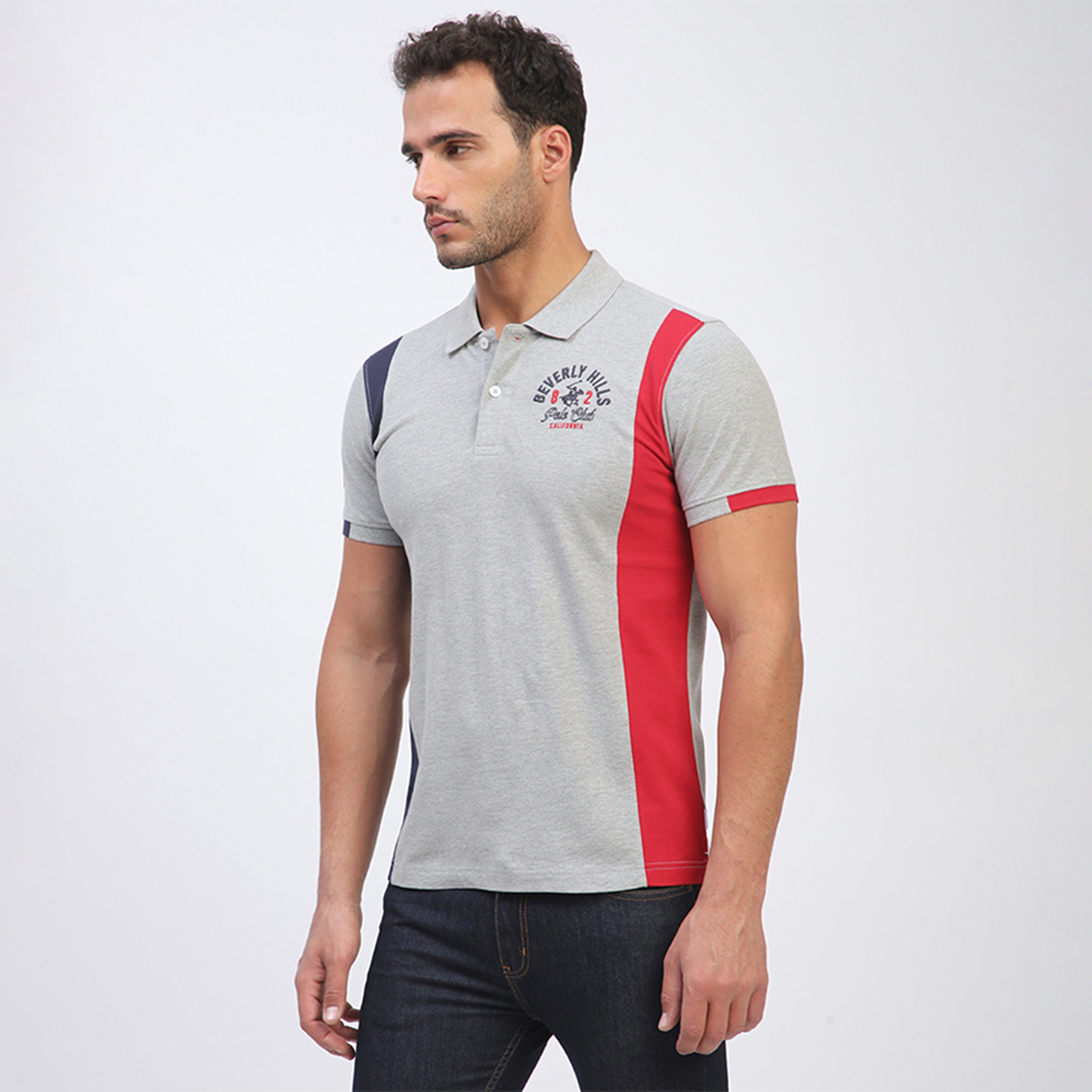 Beverly Hills Polo Club Color Block Short Sleeves Polo T-Shirt-men-clothing-tshirtsandpolos-polos-image-3