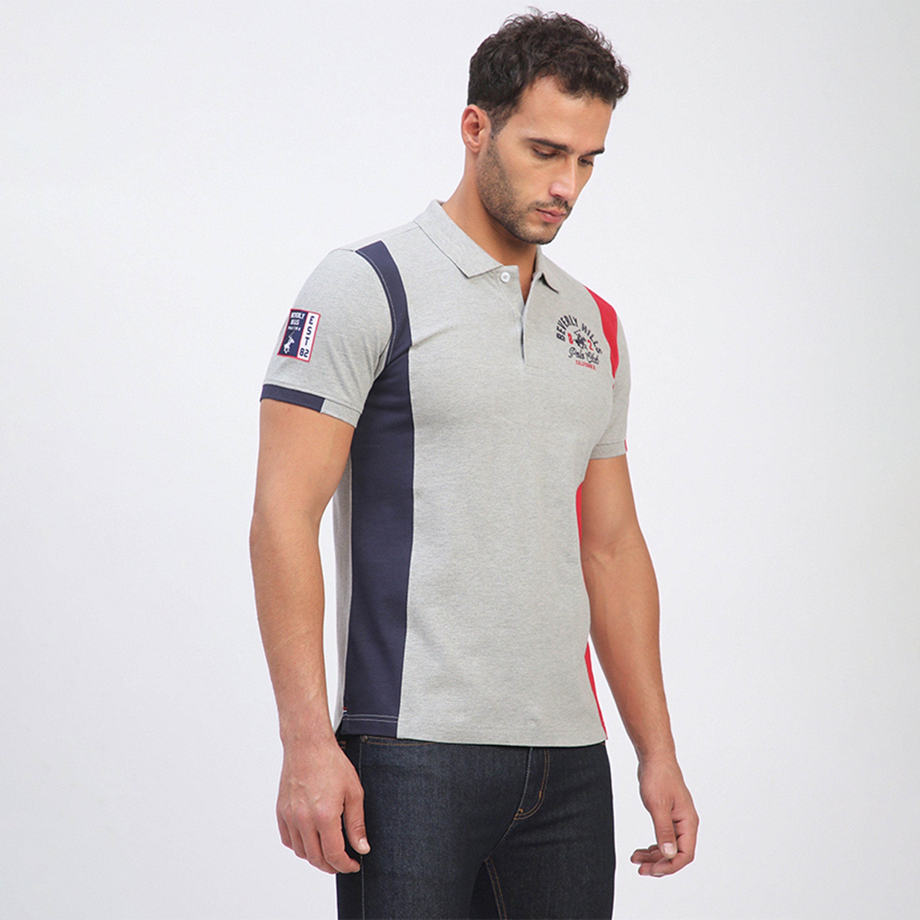 Beverly Hills Polo Club Color Block Short Sleeves Polo T-Shirt-men-clothing-tshirtsandpolos-polos-image-4