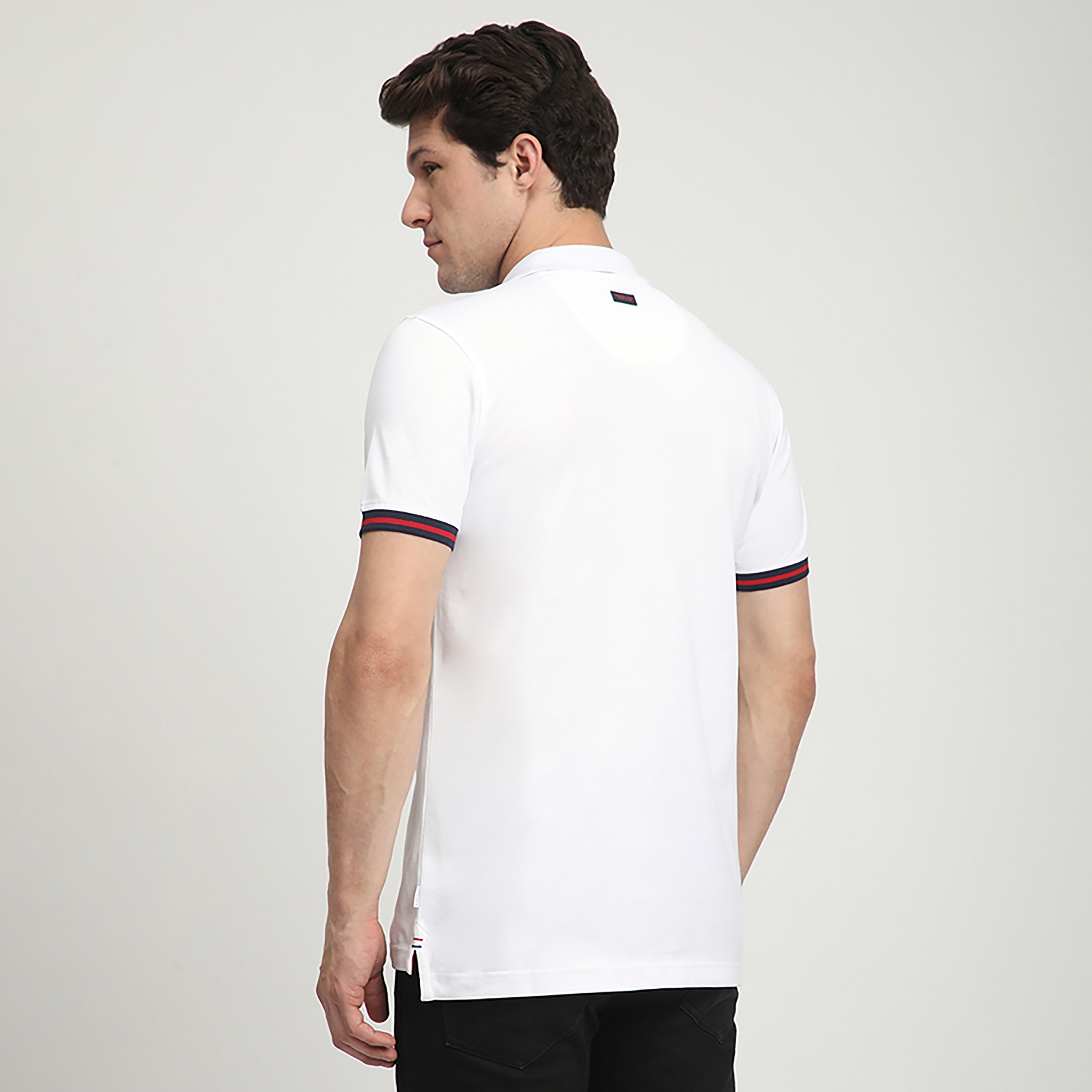 Beverly Hills Polo Club Striped Collared Short Sleeves Men's Polo T-Shirt-men-clothing-tshirtsandpolos-polos-image-4