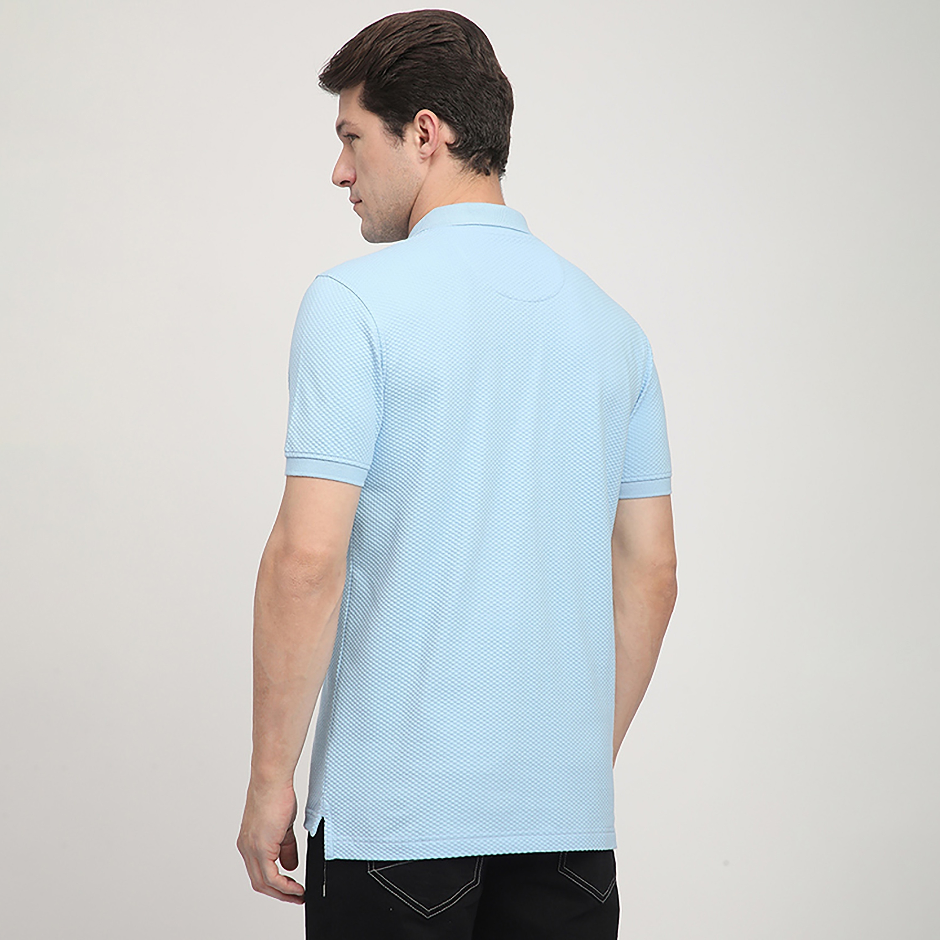 تي شيرت بولو رجالي بأكمام قصيرة وياقة منقوش من بيفرلي هيلز بولو كلوب-men-clothing-tshirtsandpolos-polos-image-8