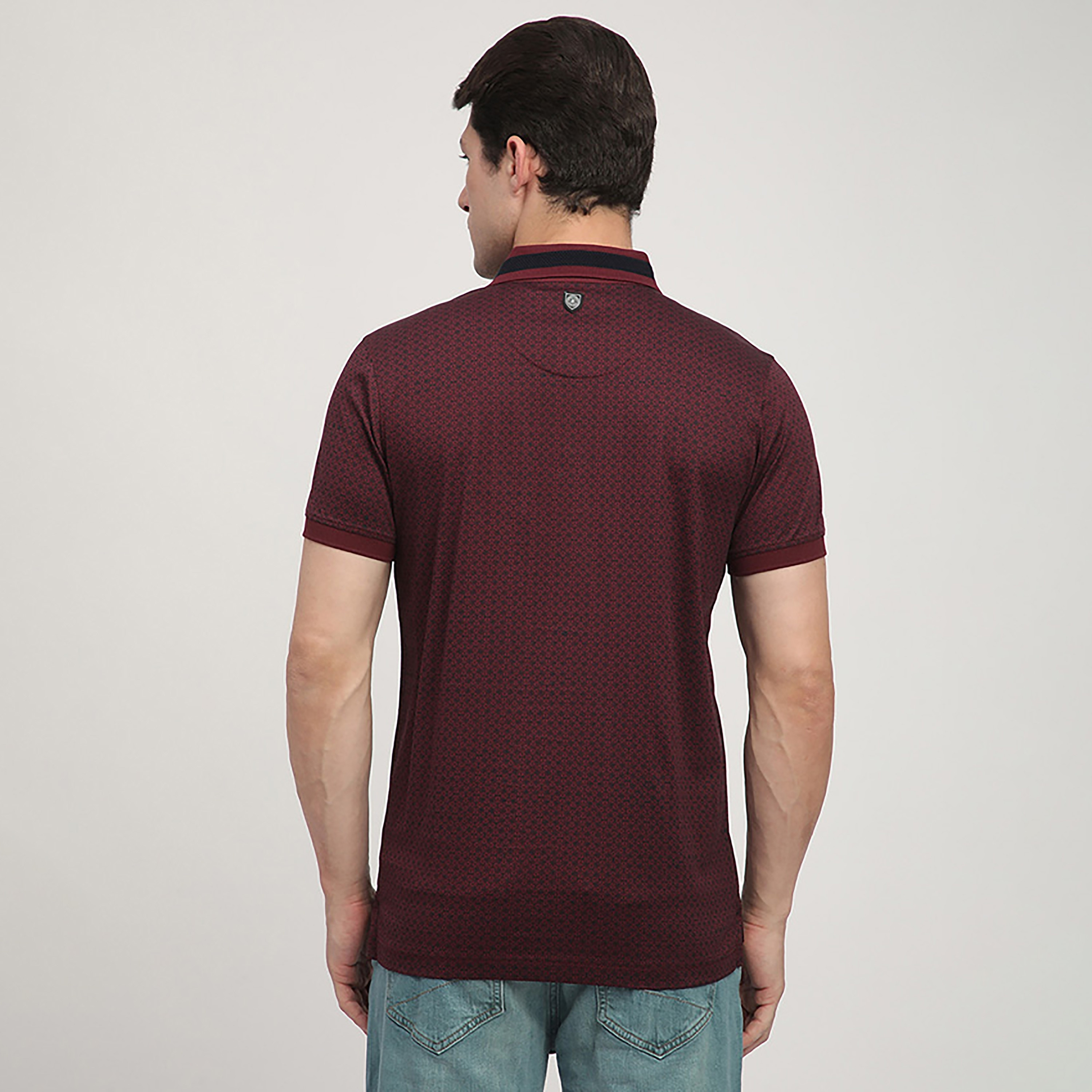تي شيرت بولو رجالي بأكمام قصيرة وياقة مطبوعة من بيفرلي هيلز بولو كلوب-men-clothing-tshirtsandpolos-polos-image-4