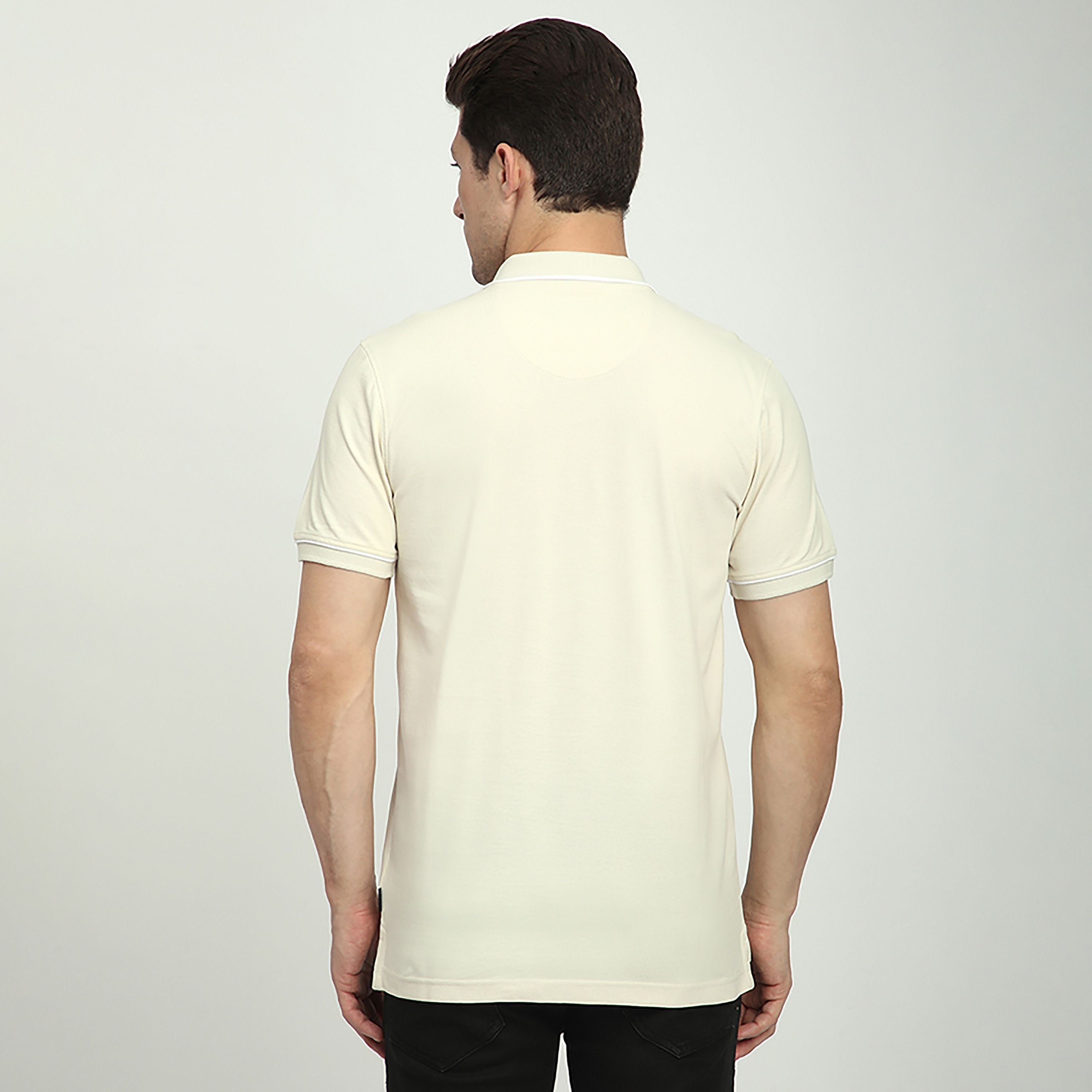 تي شيرت بولو رجالي بأكمام قصيرة وياقة مطرزة بشعار من بيفرلي هيلز بولو كلوب-men-clothing-tshirtsandpolos-polos-image-8