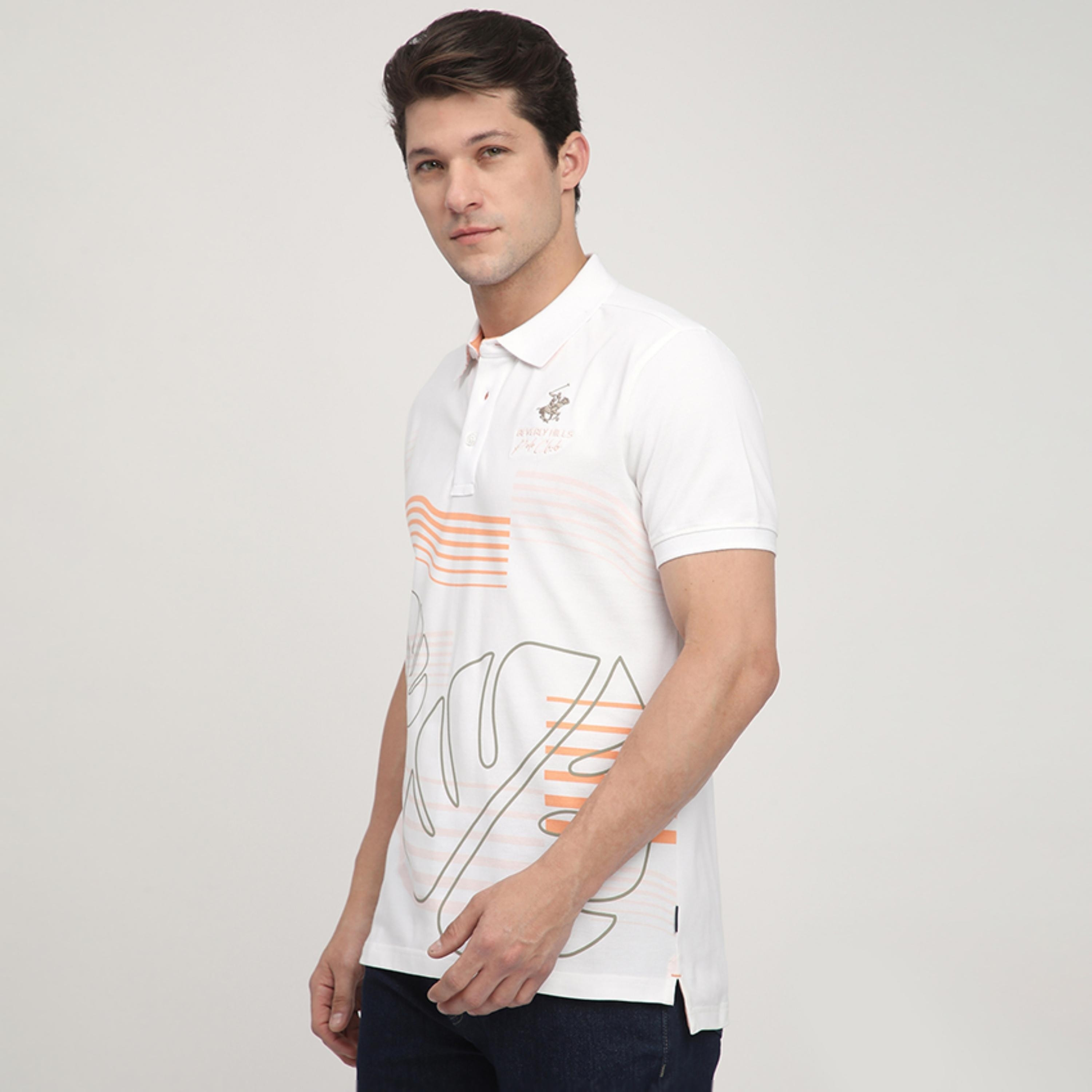 تي شيرت بولو رجالي بأكمام قصيرة وياقة مطبوعة من بيفرلي هيلز بولو كلوب-men-clothing-tshirtsandpolos-polos-image-2