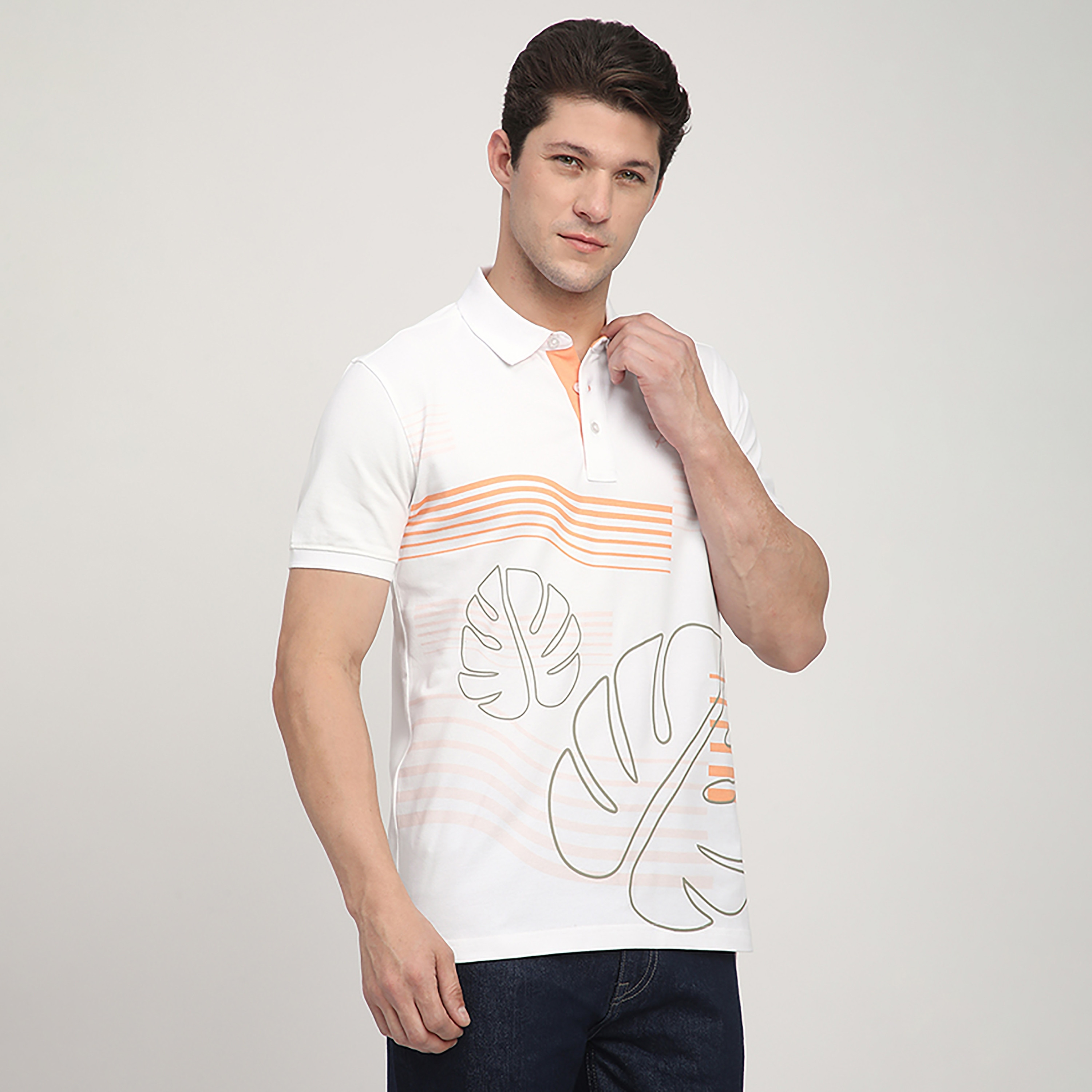 تي شيرت بولو رجالي بأكمام قصيرة وياقة مطبوعة من بيفرلي هيلز بولو كلوب-men-clothing-tshirtsandpolos-polos-image-3