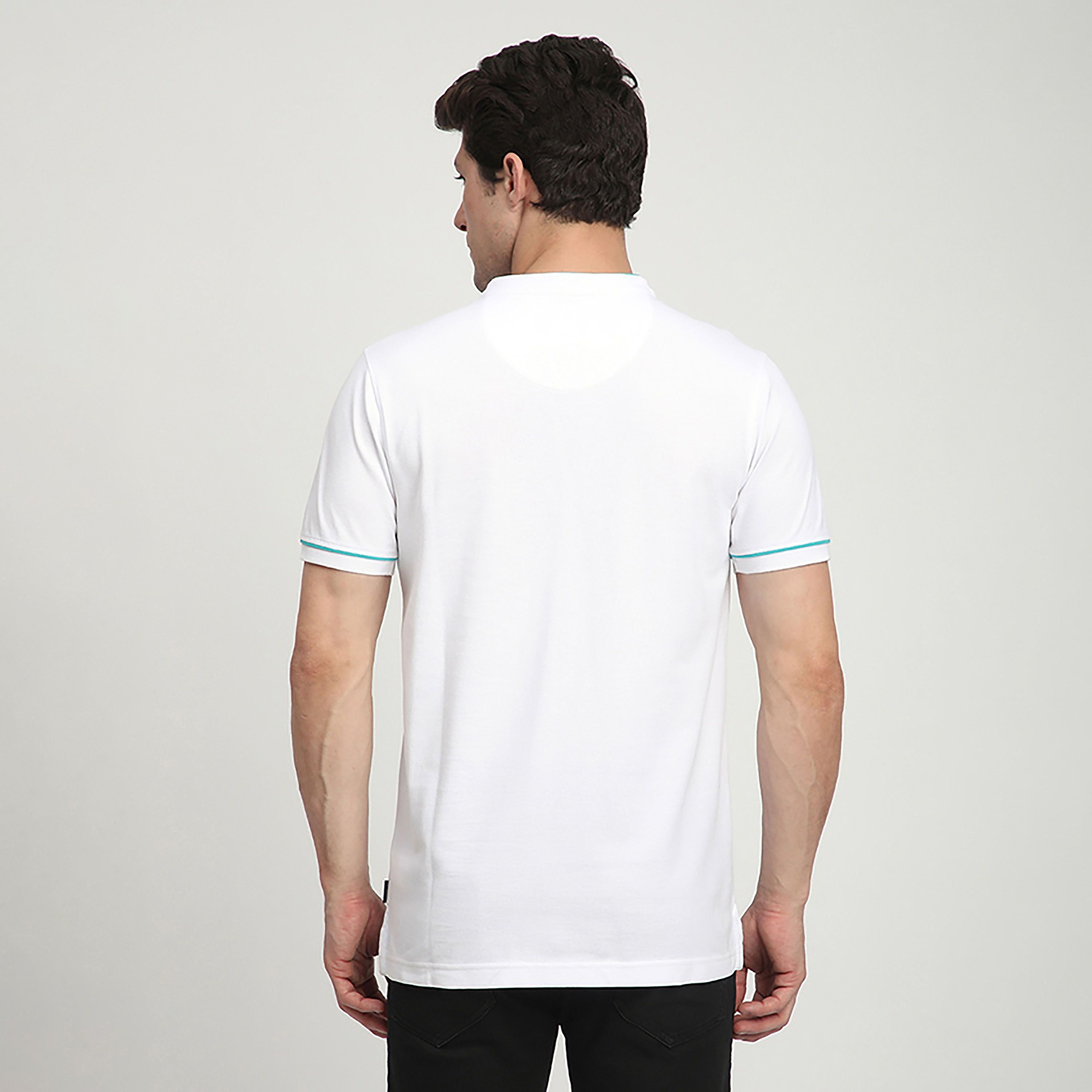 تي شيرت رجالي مخطط بأكمام قصيرة وياقة ماندرين من بيفرلي هيلز بولو كلوب-men-clothing-tshirtsandpolos-tshirts-image-4