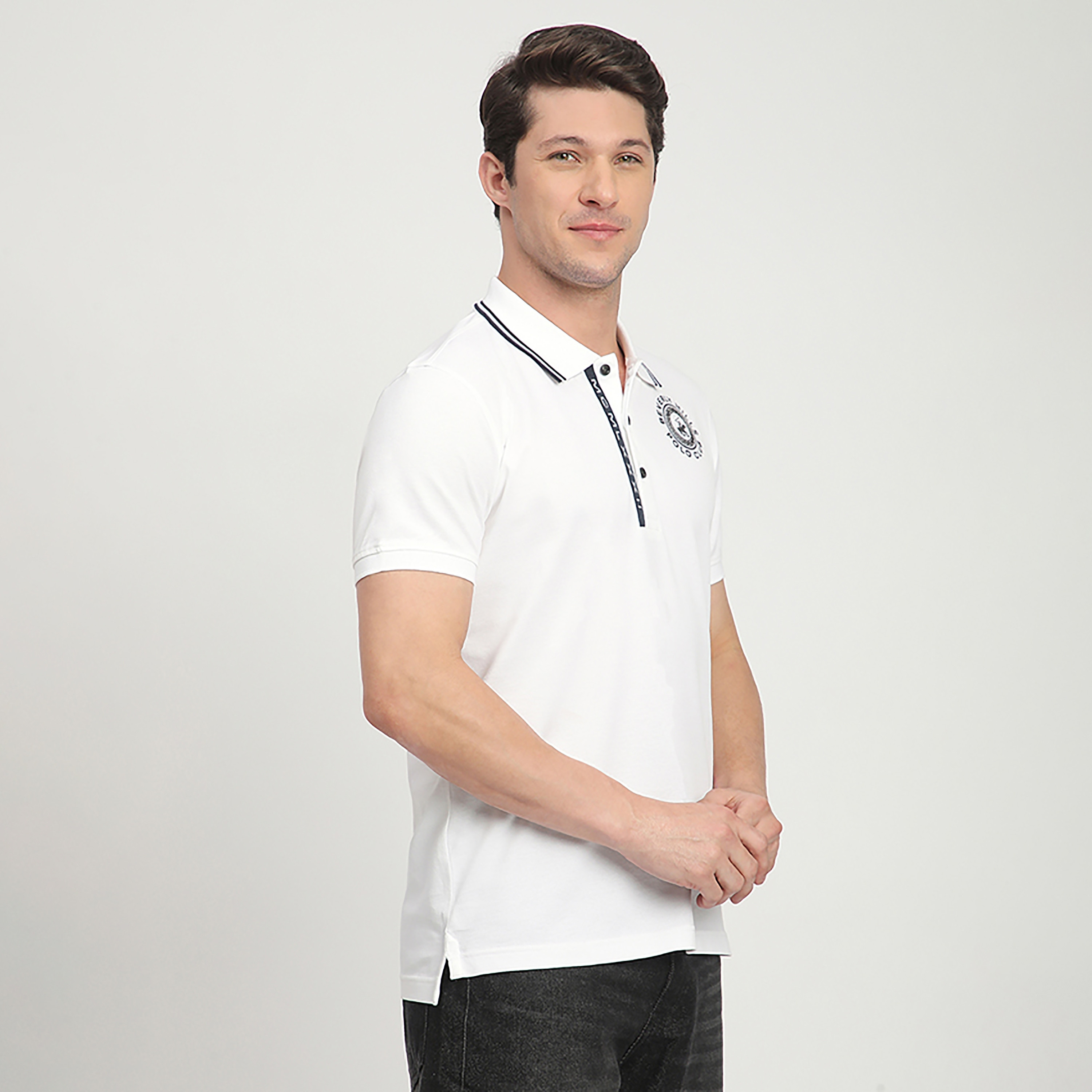 Beverly Hills Polo Club Logo Embroidered Collared Short Sleeves Men's Polo T-Shirt-men-clothing-tshirtsandpolos-polos-image-11