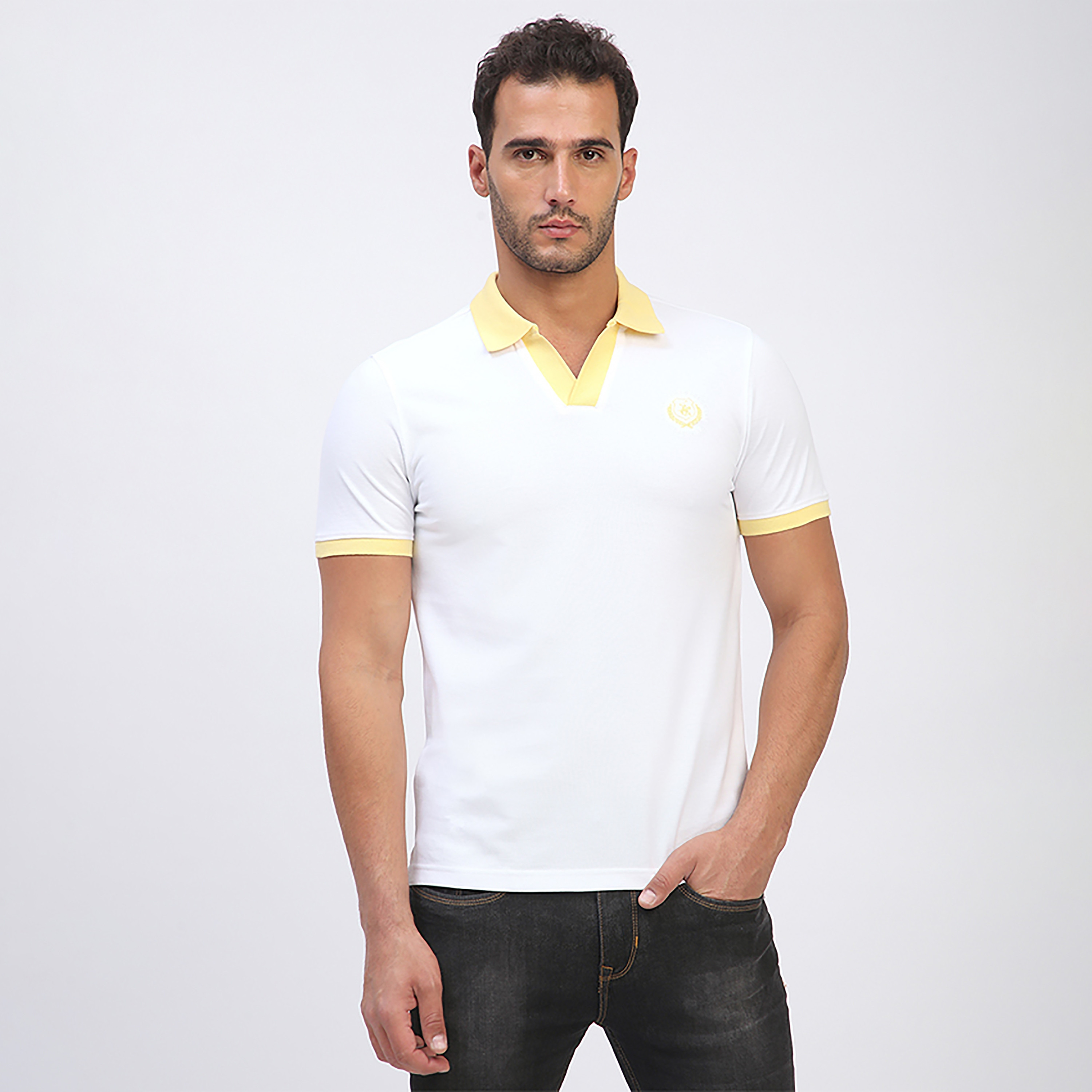 Beverly Hills Polo Club Plain Short Sleeves Polo T-Shirt-men-clothing-tshirtsandpolos-polos-image-1