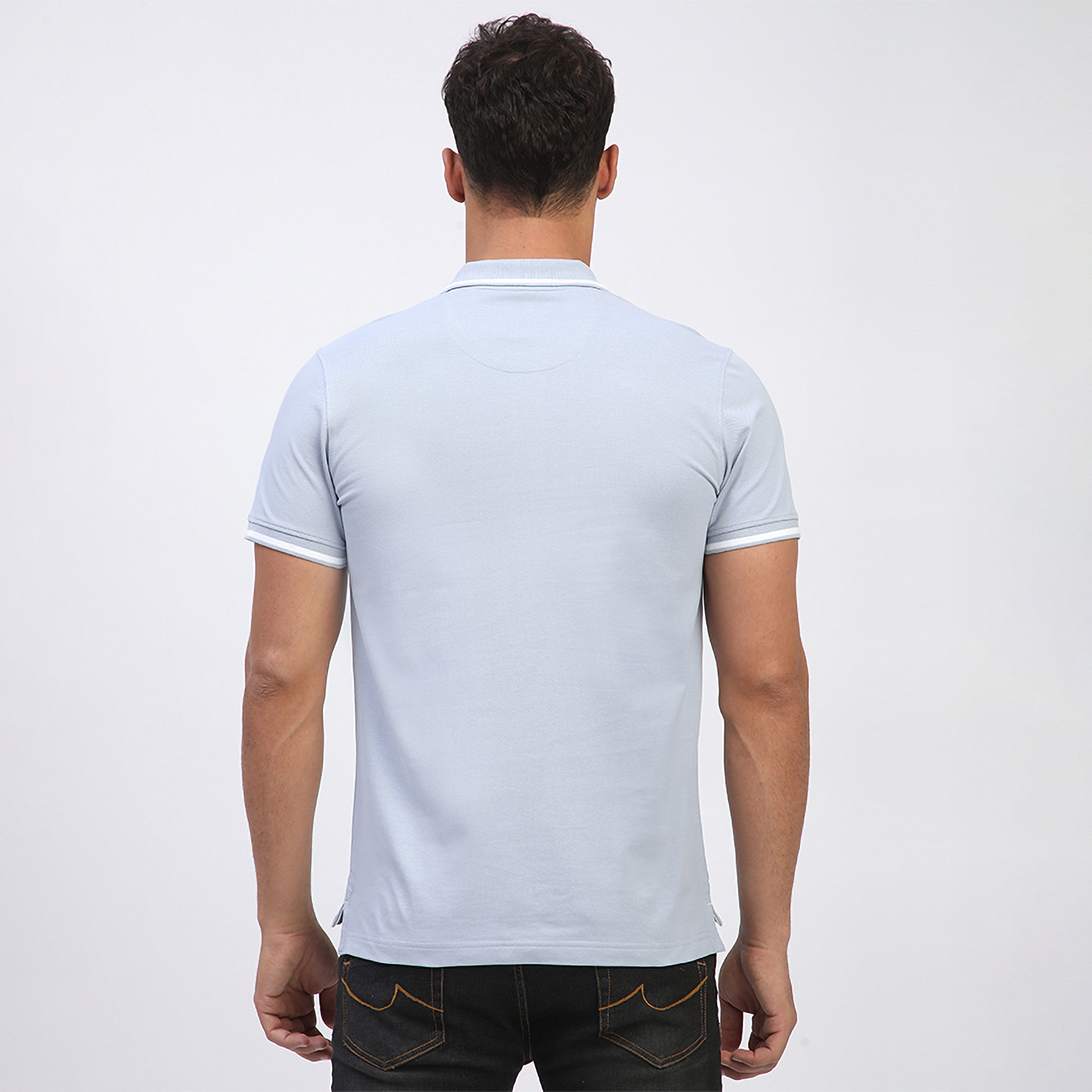 تي شيرت بولو رجالي بأكمام قصيرة وياقة مطرزة من بيفرلي هيلز بولو كلوب-men-clothing-tshirtsandpolos-polos-image-4