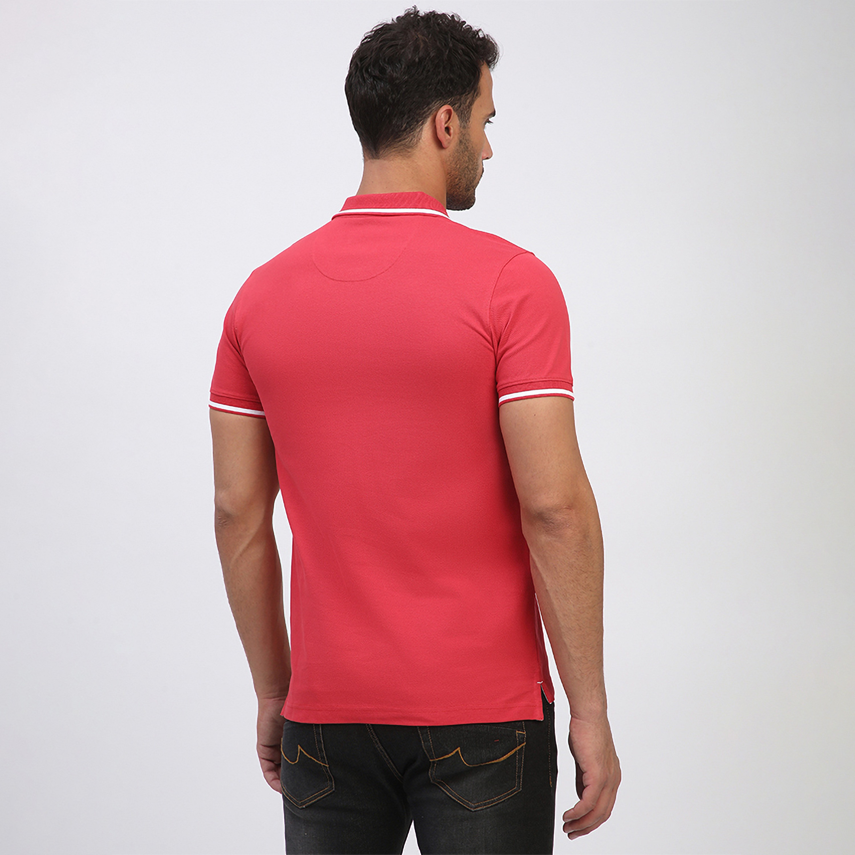 تي شيرت بولو رجالي بأكمام قصيرة وياقة مطرزة من بيفرلي هيلز بولو كلوب-men-clothing-tshirtsandpolos-polos-image-8
