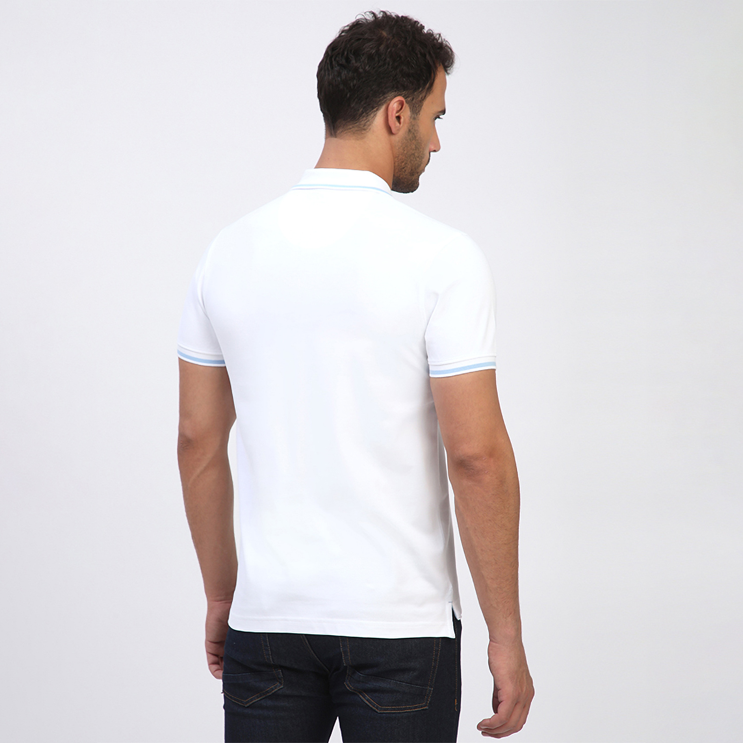تي شيرت بولو رجالي بأكمام قصيرة وياقة مطرزة من بيفرلي هيلز بولو كلوب-men-clothing-tshirtsandpolos-polos-image-12