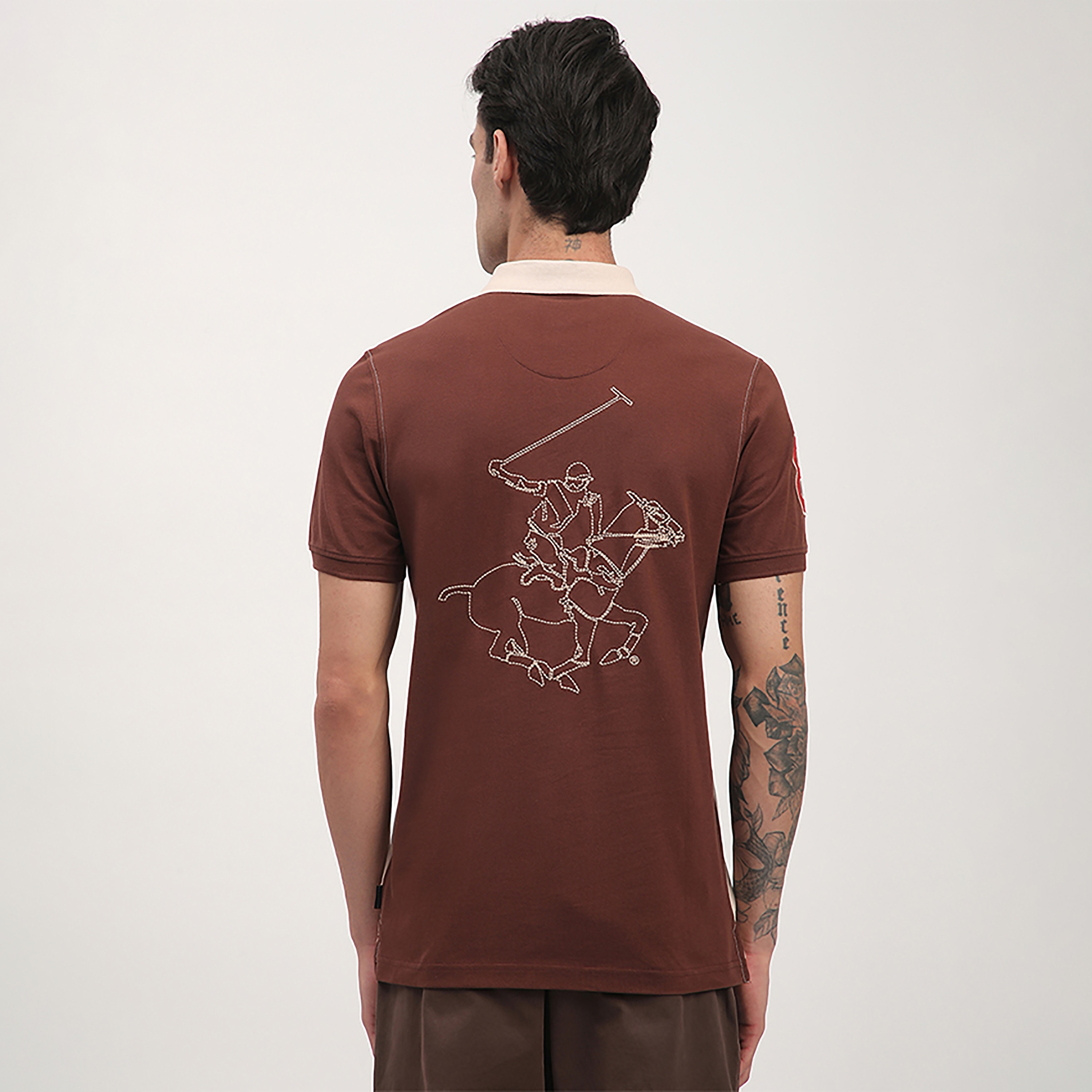 Beverly Hills Polo Club Color Blocked Collared Short Sleeves Polo T-Shirt-men-clothing-tshirtsandpolos-polos-image-4