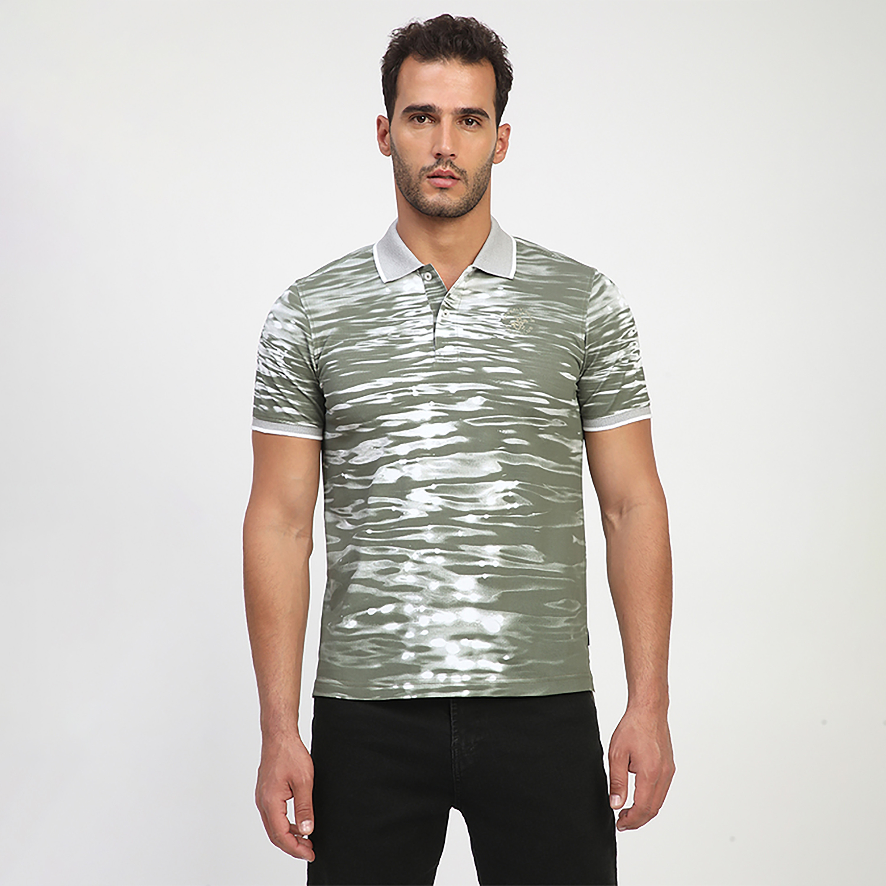 تي شيرت بولو بأكمام قصيرة بتصميم تاي داي للرجال من بيفرلي هيلز بولو كلوب-men-clothing-tshirtsandpolos-polos-image-6