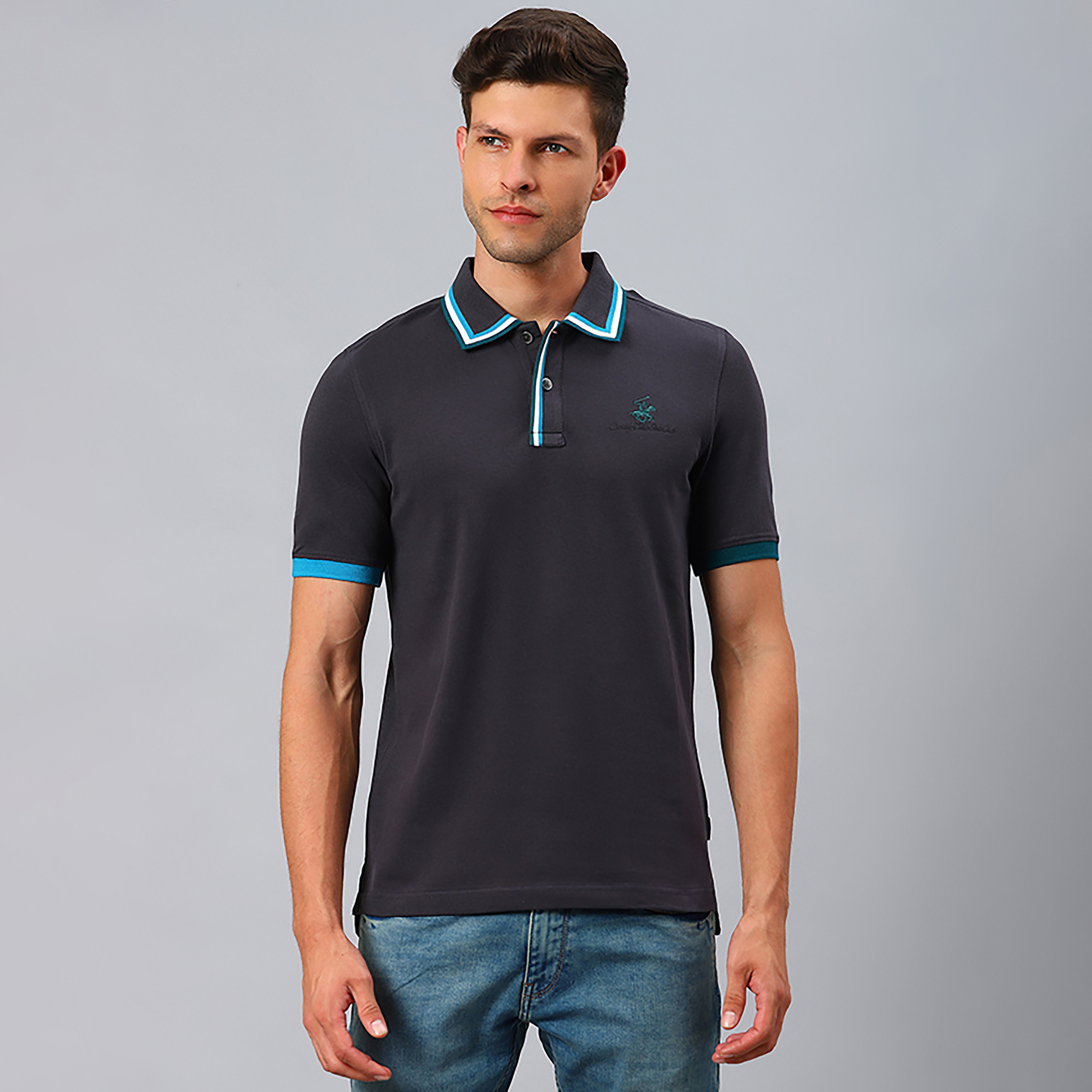 Beverly Hills Polo Club Logo Short Sleeves Polo T-Shirt-men-clothing-tshirtsandpolos-polos-image-1