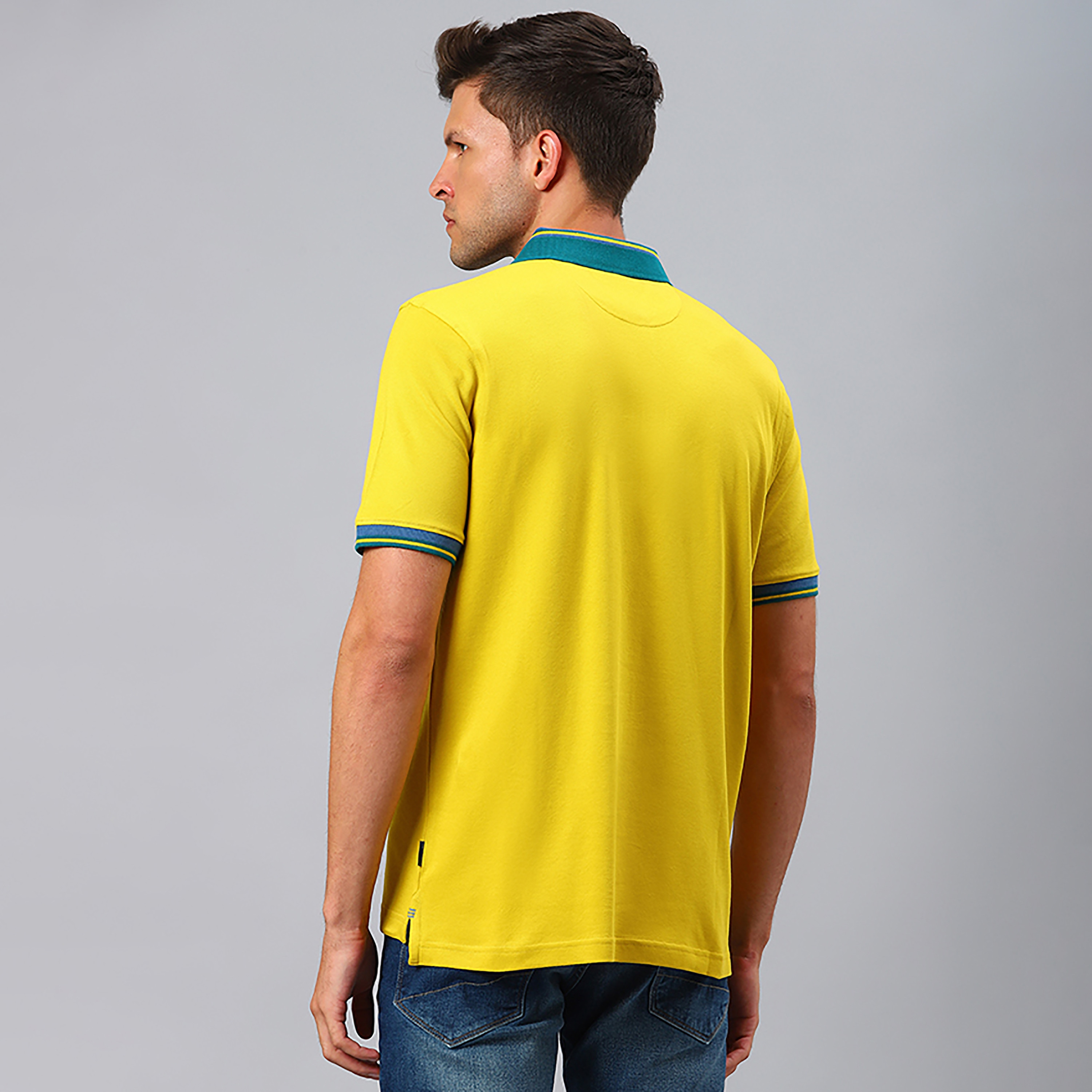 بيفرلي هيلز بولو كلوب-  قميص بولو رجالي سادة بأكمام قصيرة وياقة-men-clothing-tshirtsandpolos-polos-image-4