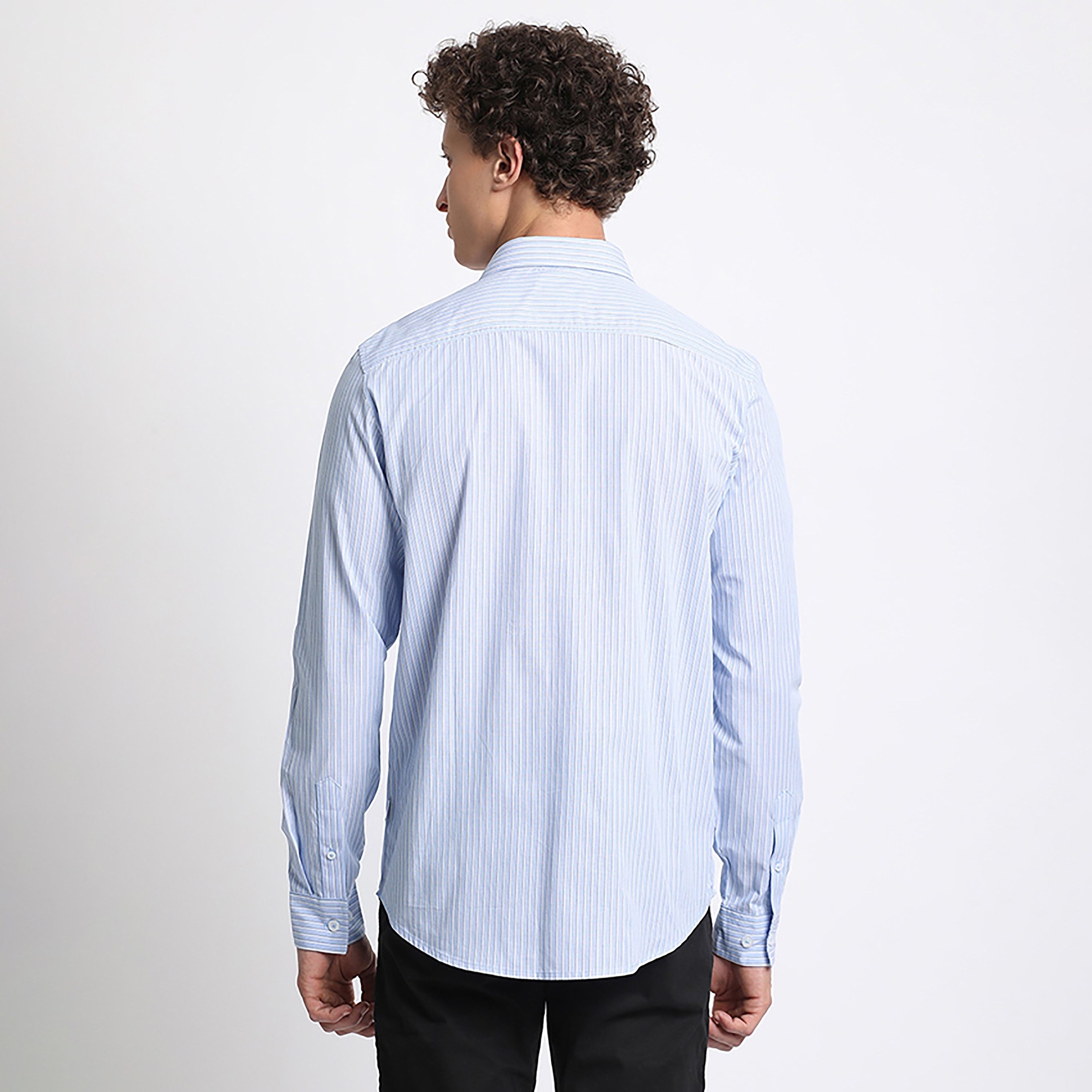 قميص رجالي مخطط بياقة وأكمام طويلة من بيفرلي هيلز بولو كلوب-men-clothing-shirts-image-4