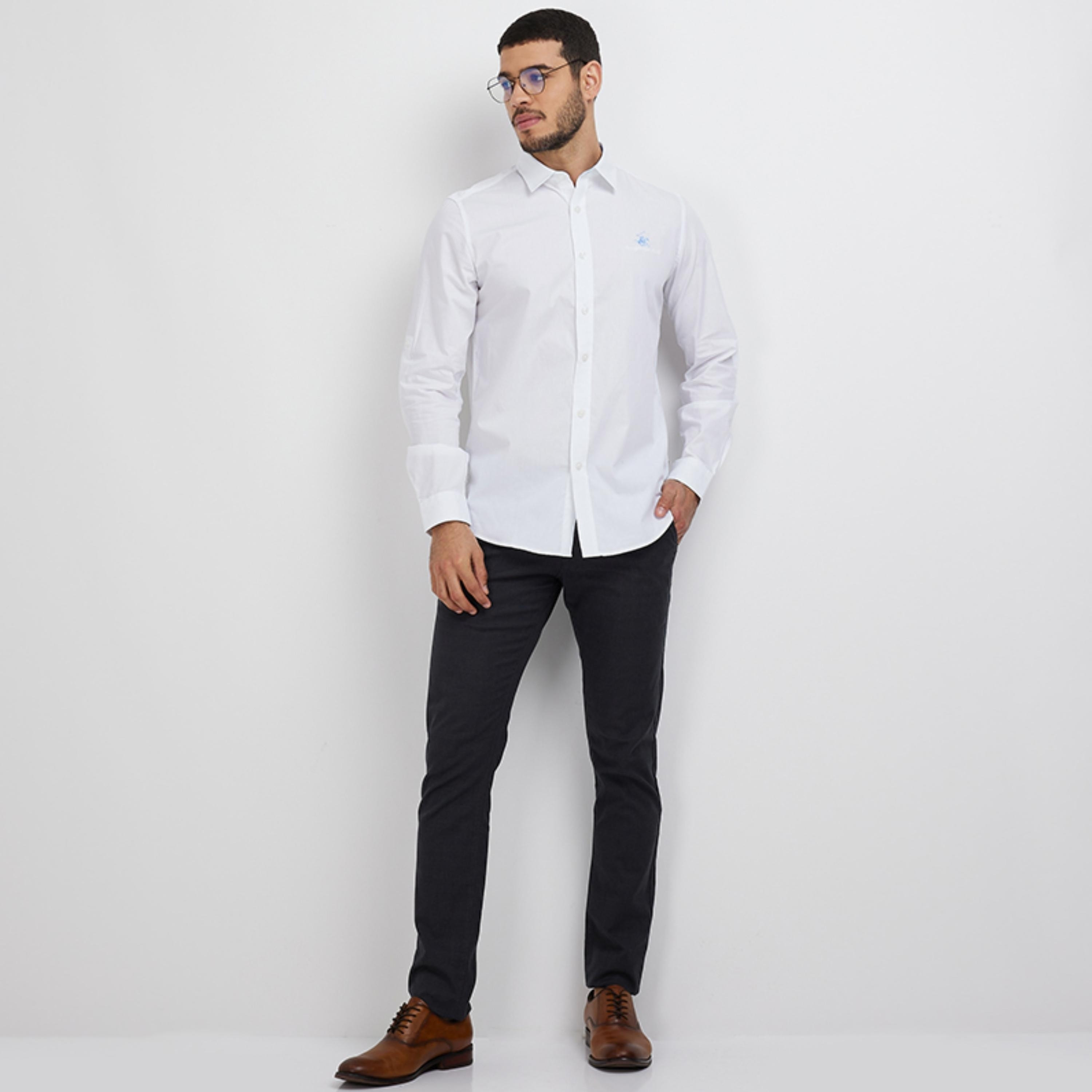 قميص رجالي بقصّة عادية وياقة مدببة وأكمام طويلة من بيفرلي هيلز بولو كلوب-men-clothing-shirts-image-2