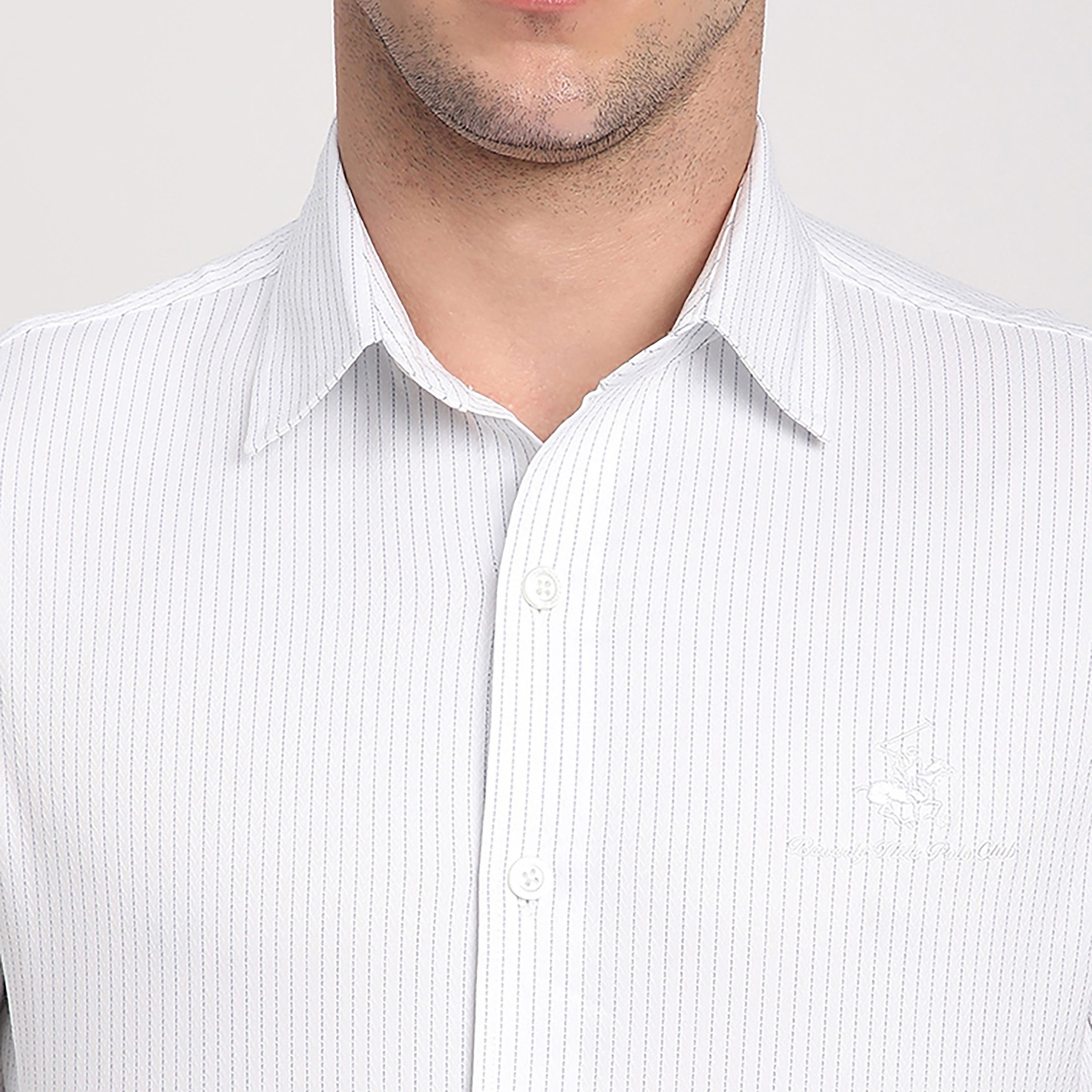 قميص رجالي من بيفرلي هيلز بولو كلوب بقصّة عادية وياقة مخططة واسعة وأكمام طويلة-men-clothing-shirts-image-2