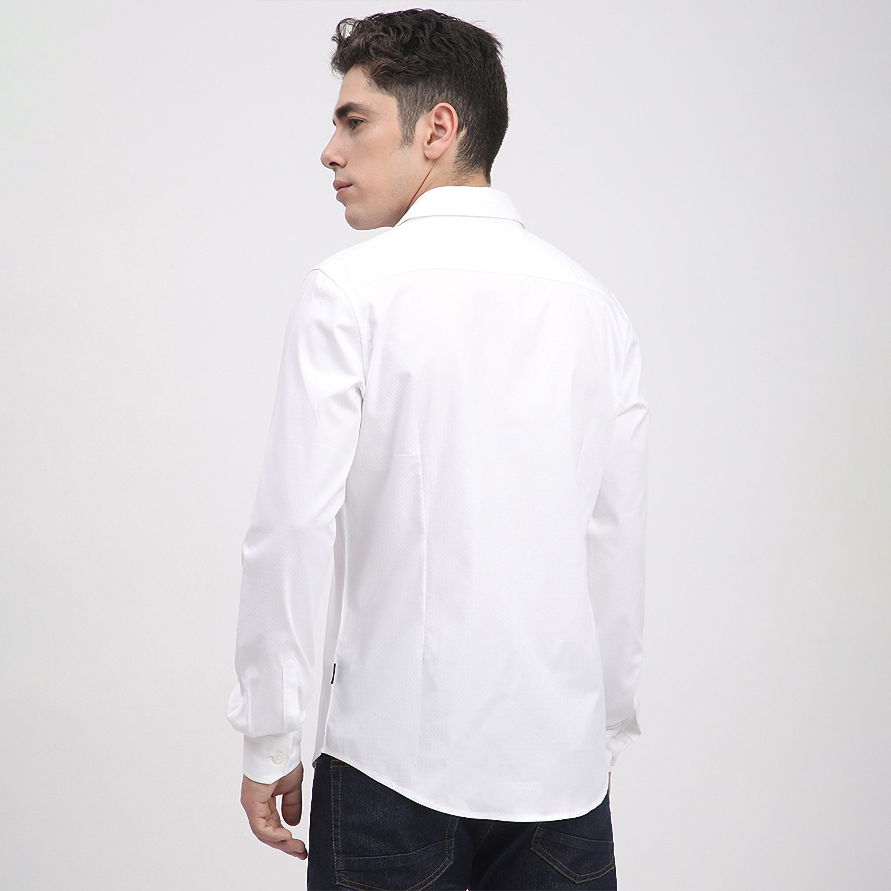 Beverly Hills Polo Club Regular Fit Plain Spread Collar Long Sleeves Men's Shirt-men-clothing-shirts-image-4